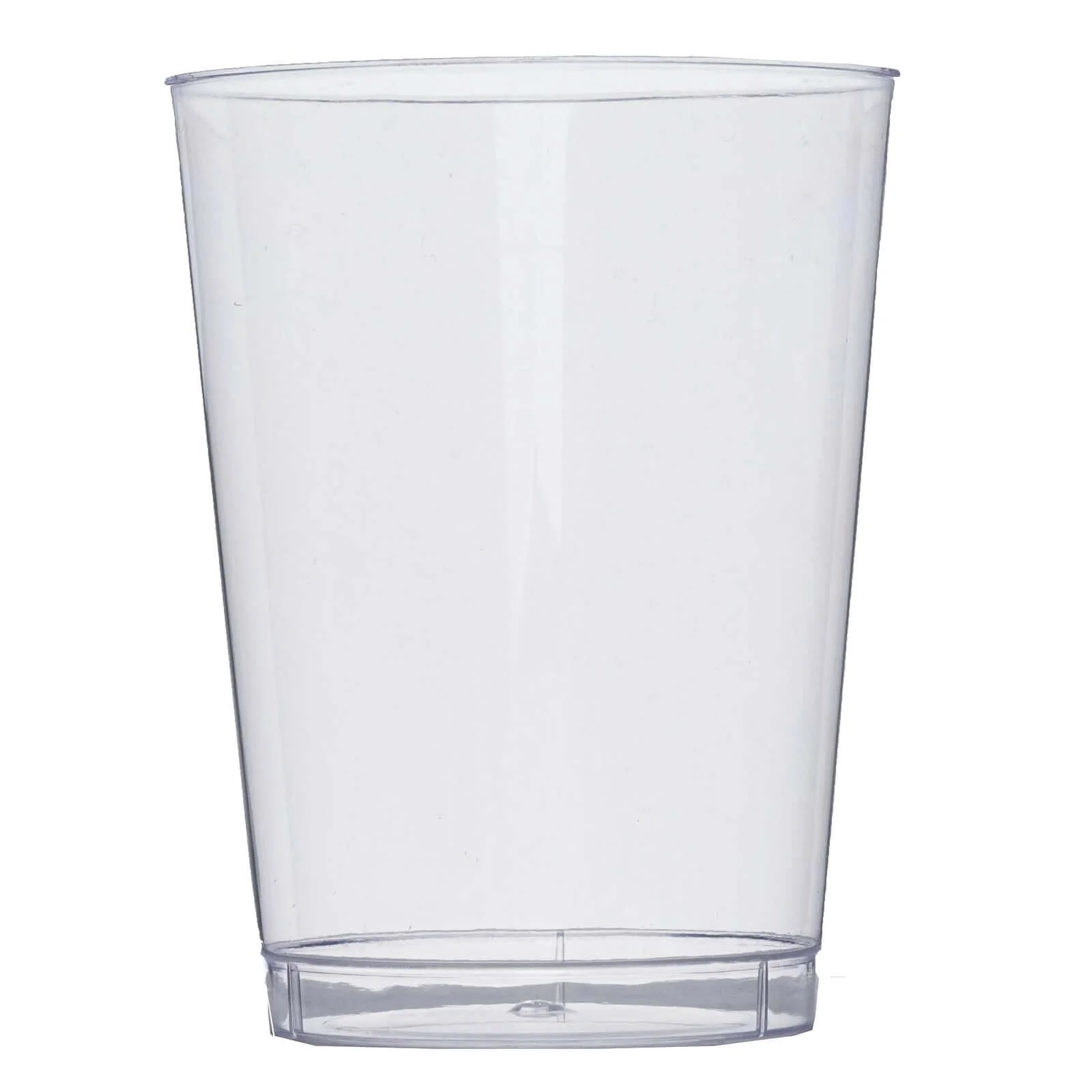 25-Pack Plastic Tumbler Cups 10oz Clear - Disposable Crystal Drinking Glasses for Parties - Image 8