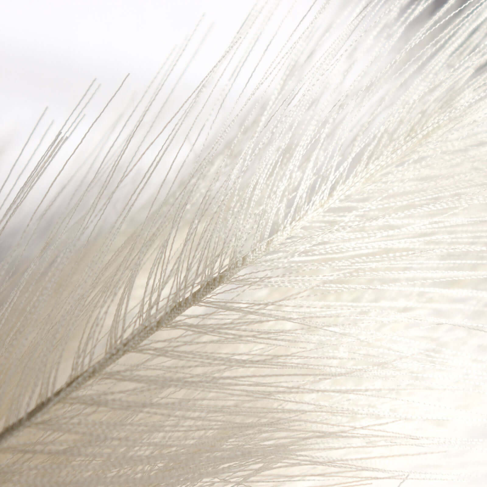 3 Stems Artificial Pampas Grass Decor 44" Cream - Fluffy Faux Ornamental Grass Branches - Image 8