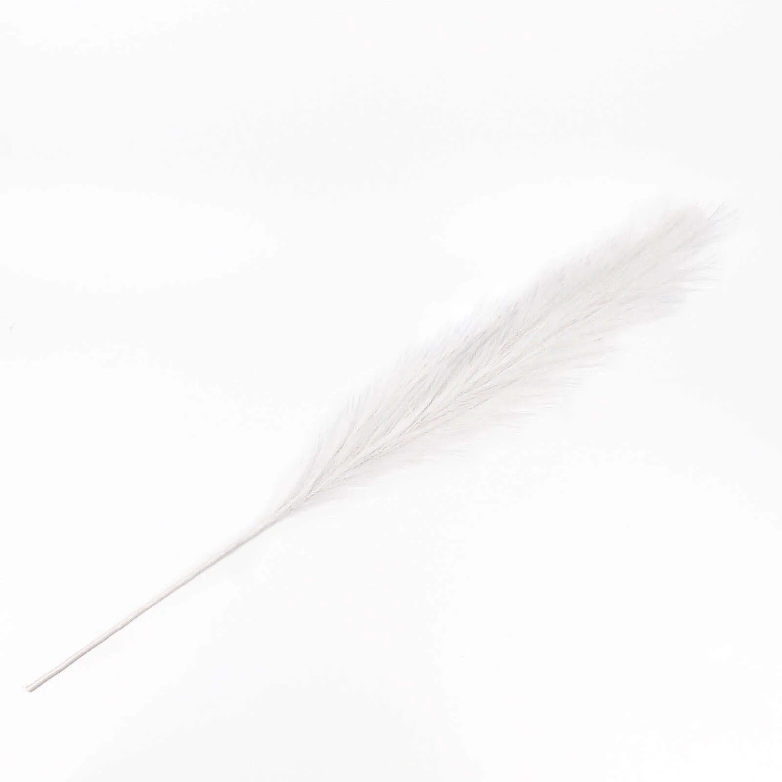3 Stems Artificial Pampas Grass Decor 44" White - Fluffy Faux Ornamental Grass Branches for Stunning Tall Arrangements & Home Accents - Image 6