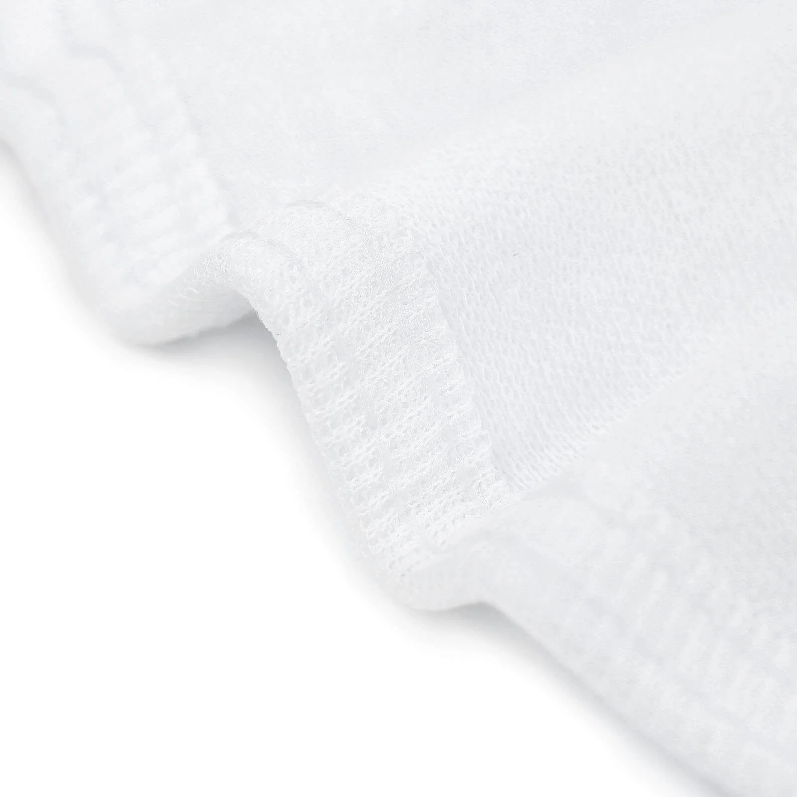 30 Pack White Cotton Face Mask, Reusable Fabric Masks With Soft Ear Loops 3 Ply - Image 13