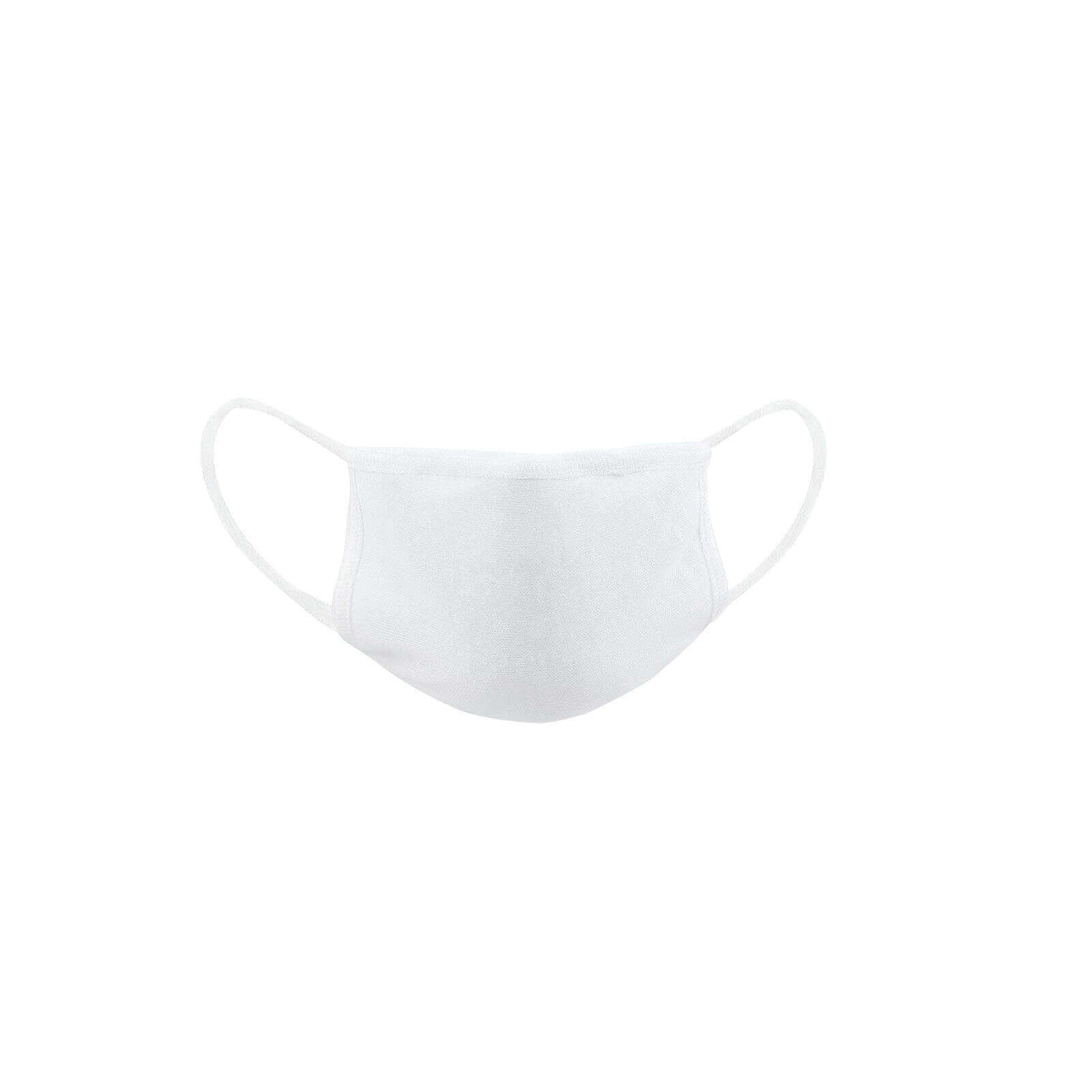 30 Pack White Cotton Face Mask, Reusable Fabric Masks With Soft Ear Loops 3 Ply - Image 16
