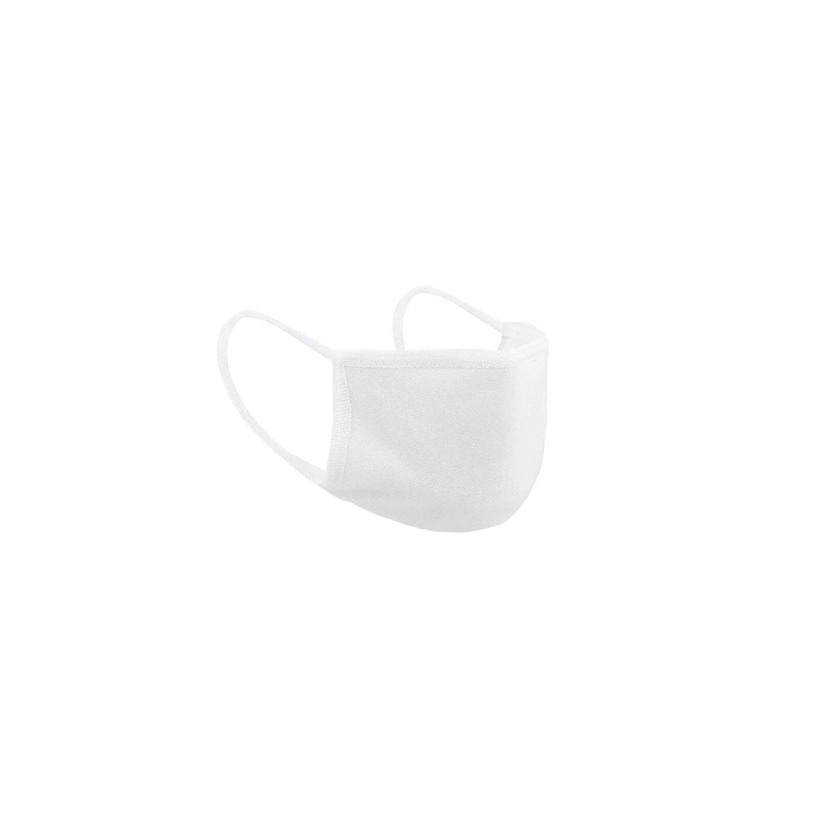 30 Pack White Cotton Face Mask, Reusable Fabric Masks With Soft Ear Loops 3 Ply - Image 17