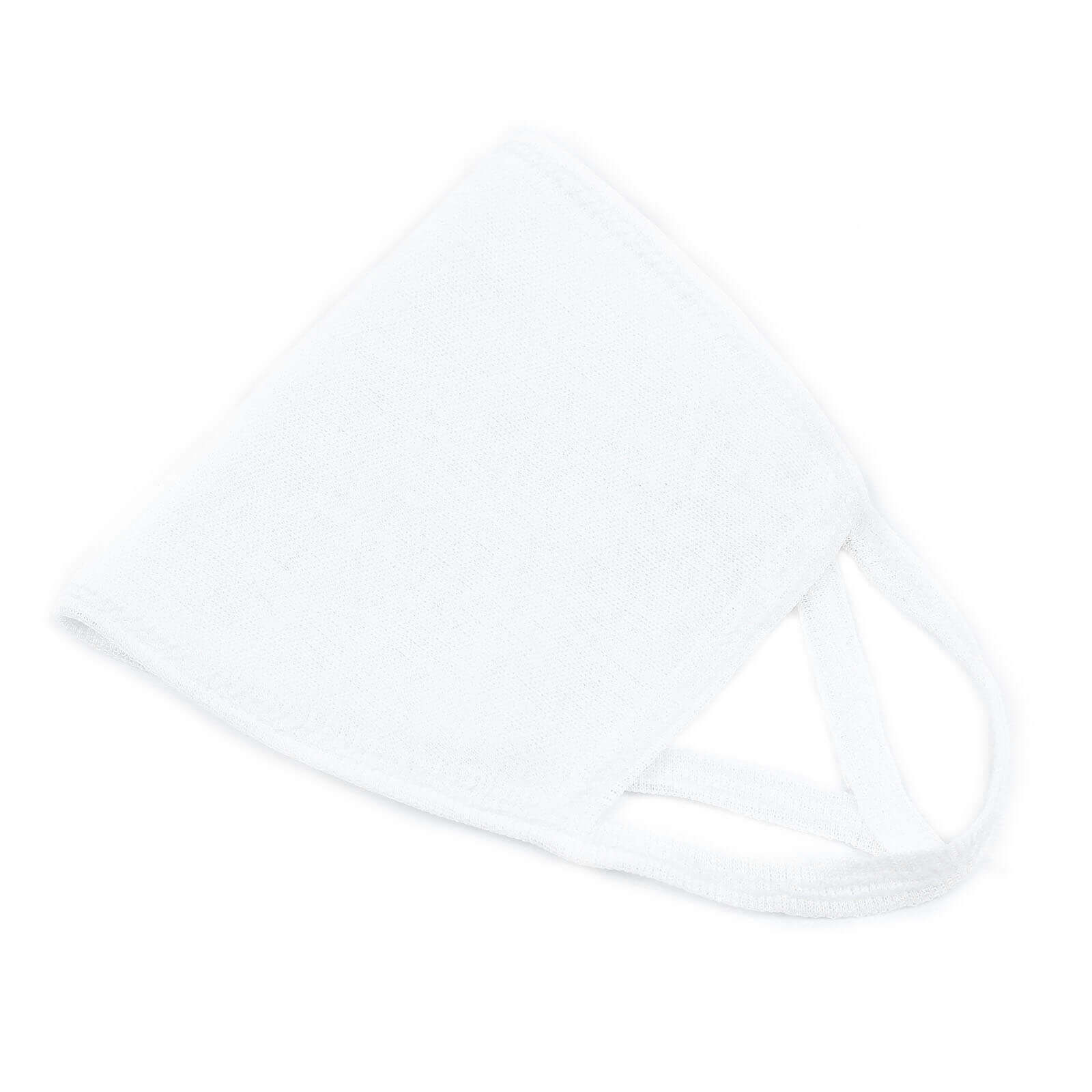 30 Pack White Cotton Face Mask, Reusable Fabric Masks With Soft Ear Loops 3 Ply - Image 18