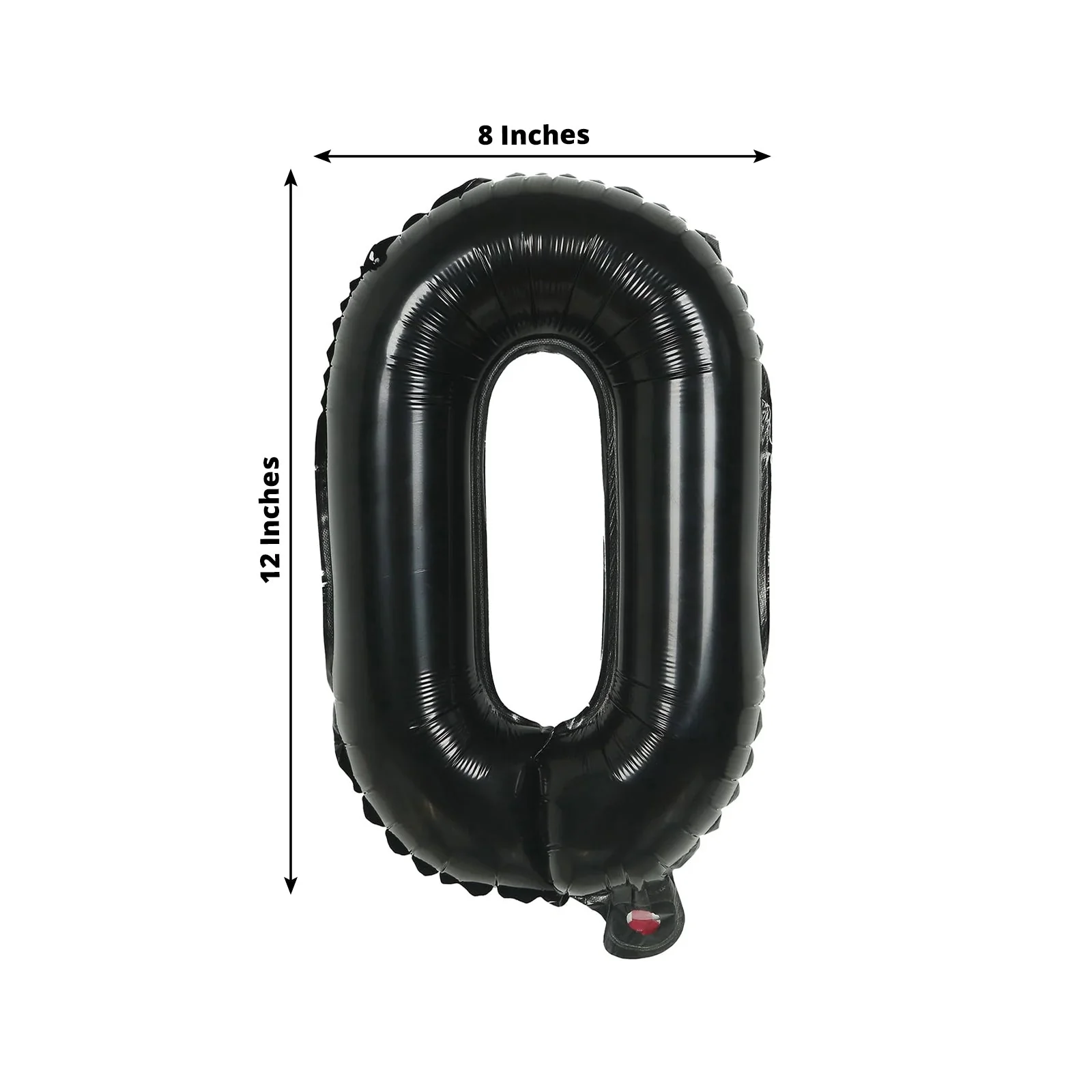 30 Pack Black Chain Link Balloons – Durable 8"x12" Foil Balloon connect up to 16ft for Parties & Events - Image 2