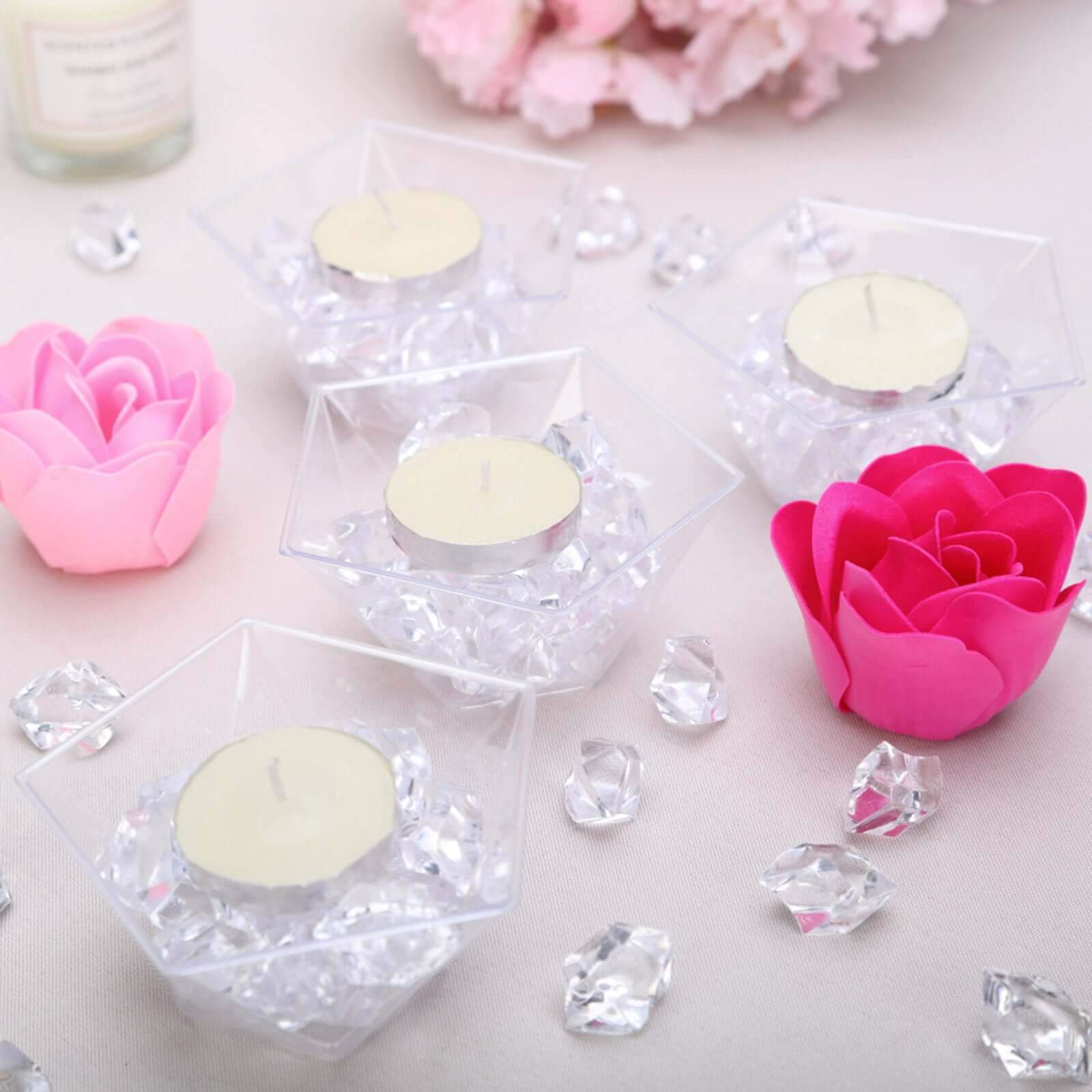 300 Pcs Clear Acrylic Ice Bead Vase Fillers Large - DIY Craft Crystals - Image 6