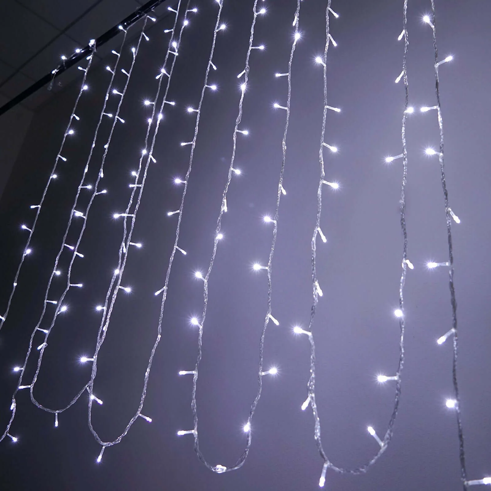 Cool White 100 LED Connectable String Lights, 120V Fairy Lights 30ft - Image 2