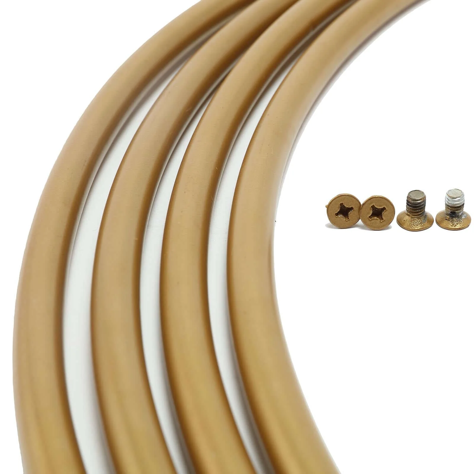 Gold Heavy Duty Metal Hoop Wreath, Floral Hoop 32" - Image 8