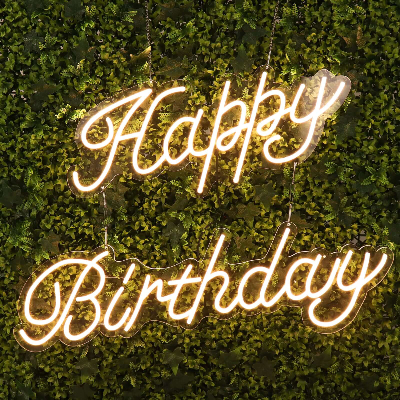 Vibrant and Playful: Happy Birthday Neon Light Sign in Brilliant Colors - Image 8