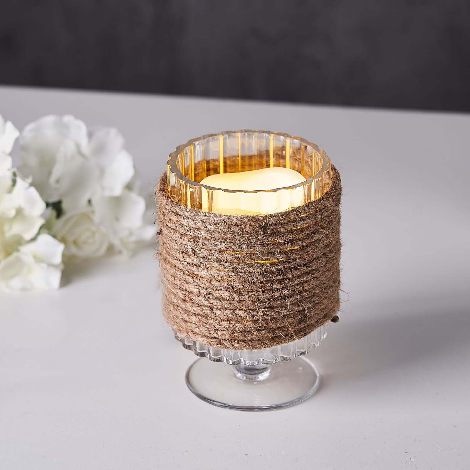 Natural Jute Rope Twine String, DIY Craft Rope 33FT 8mm - Image 10
