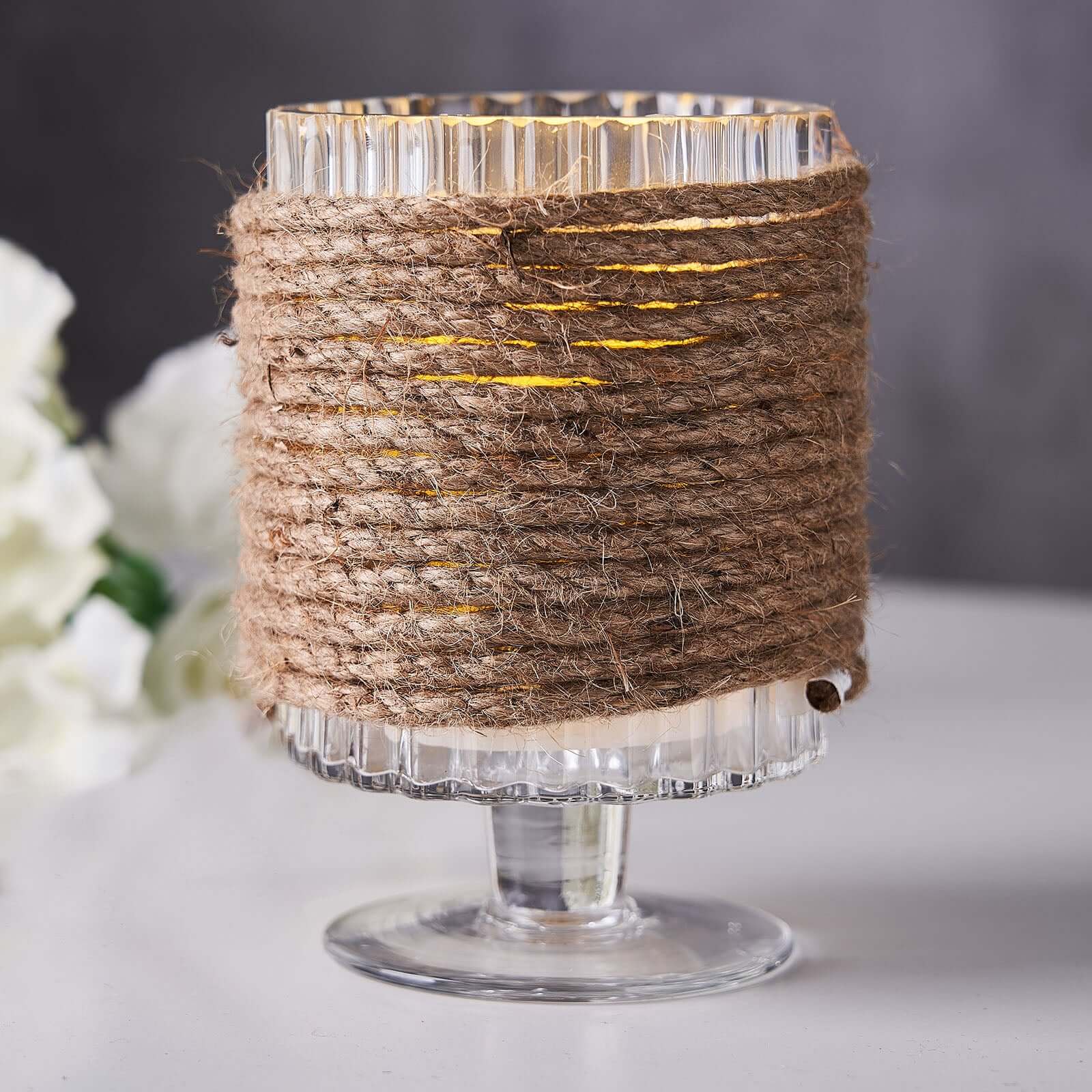 Natural Jute Rope Twine String, DIY Craft Rope 33FT 8mm - Image 5