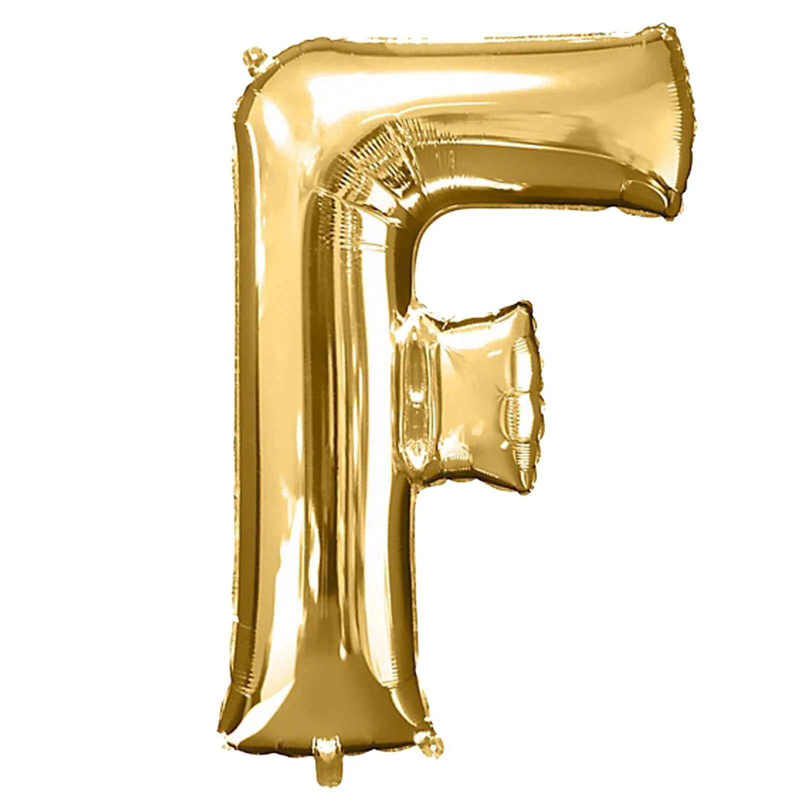 35" Gold Letter and Number Balloons, Shiny Metallic Mylar Foil Helium Air Balloons - Image 10