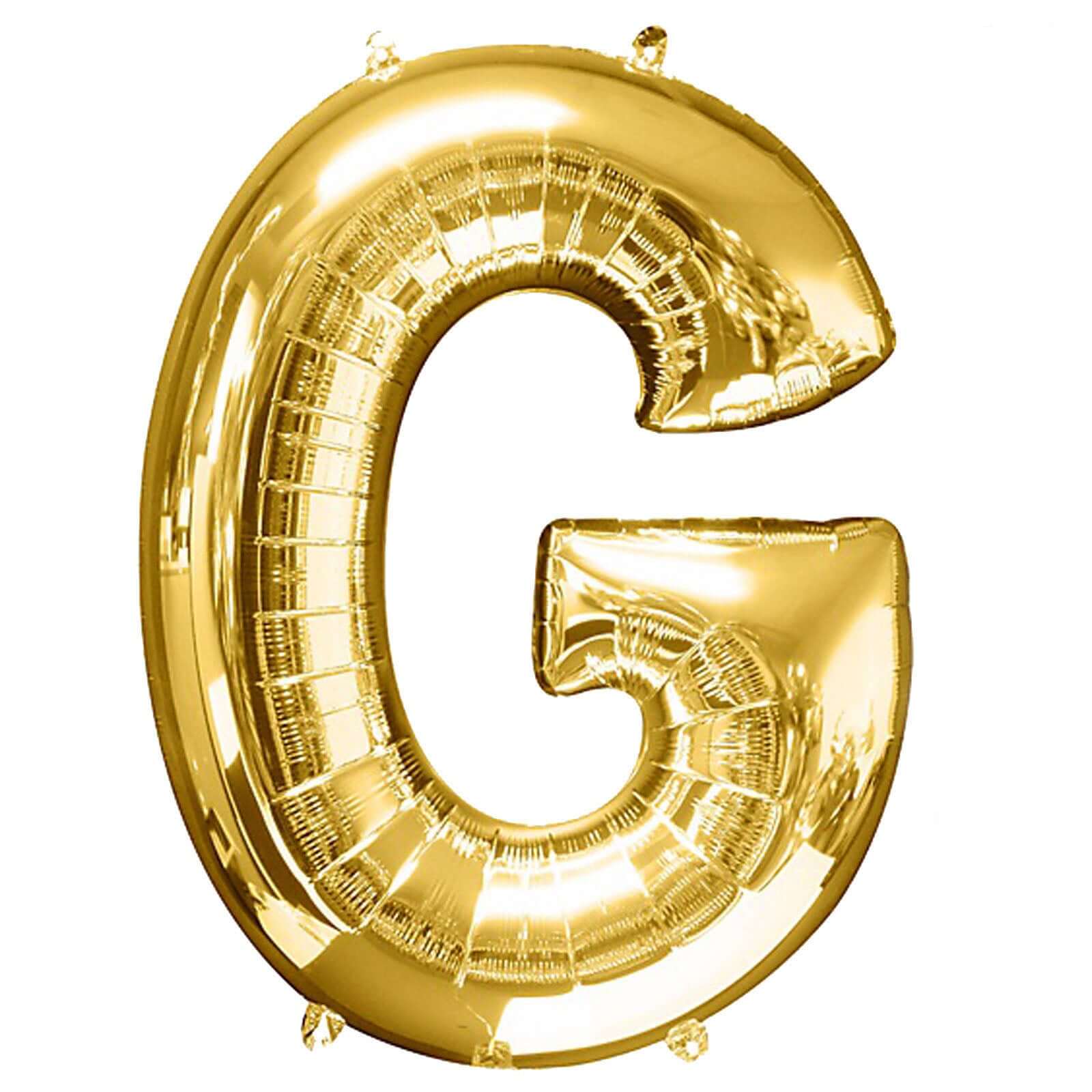 35" Gold Letter and Number Balloons, Shiny Metallic Mylar Foil Helium Air Balloons - Image 11