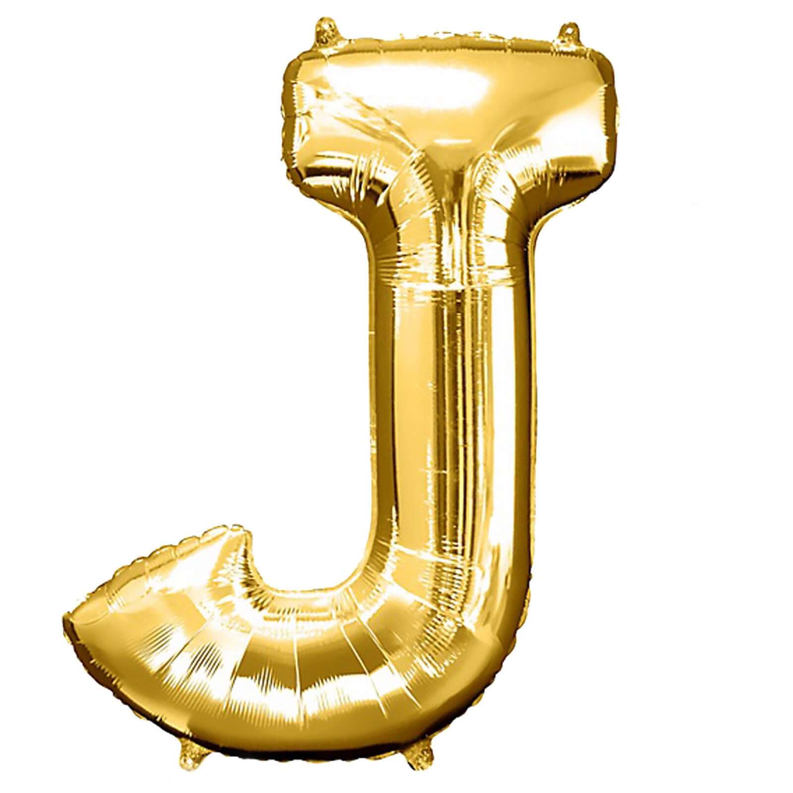 35" Gold Letter and Number Balloons, Shiny Metallic Mylar Foil Helium Air Balloons - Image 14