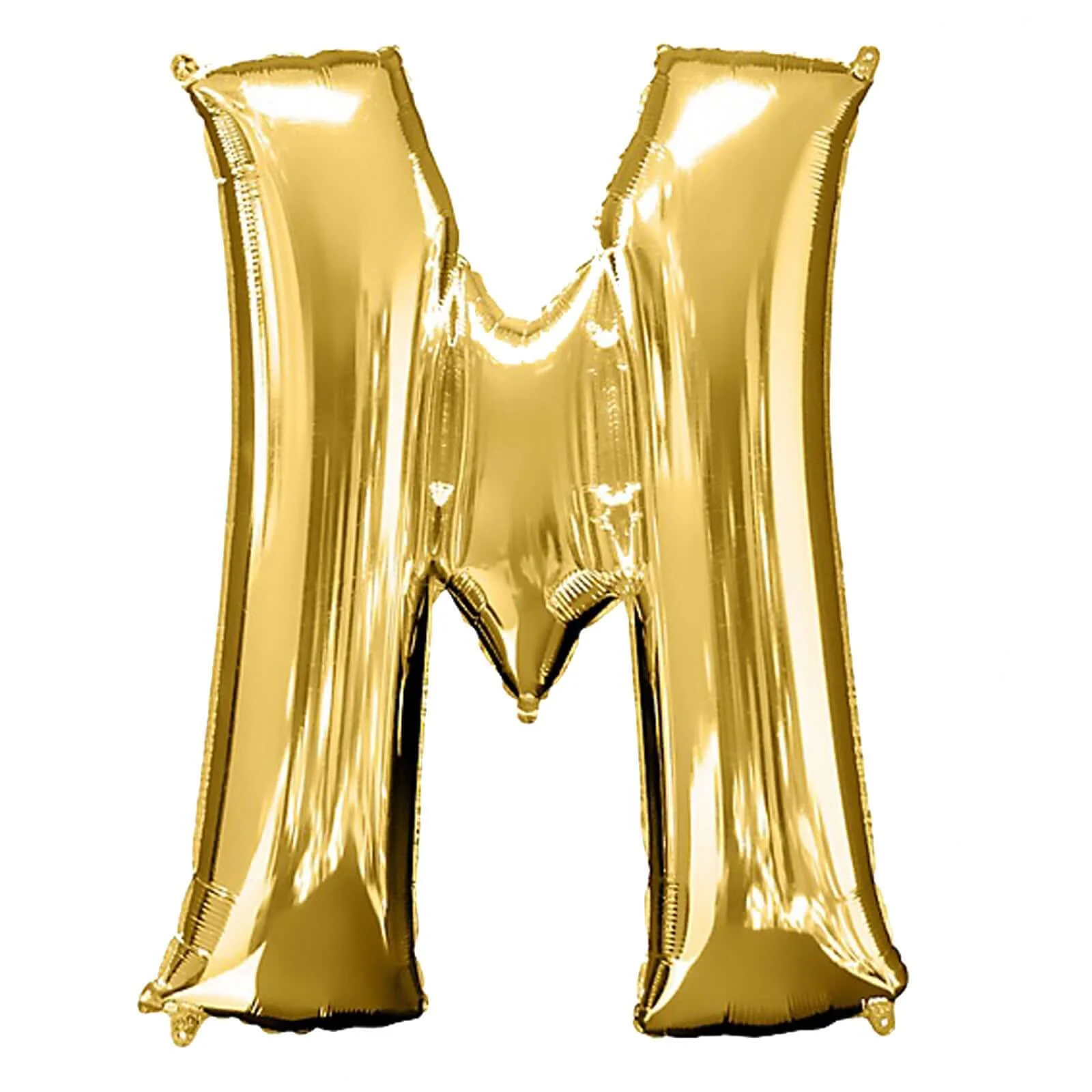 35" Gold Letter and Number Balloons, Shiny Metallic Mylar Foil Helium Air Balloons - Image 17