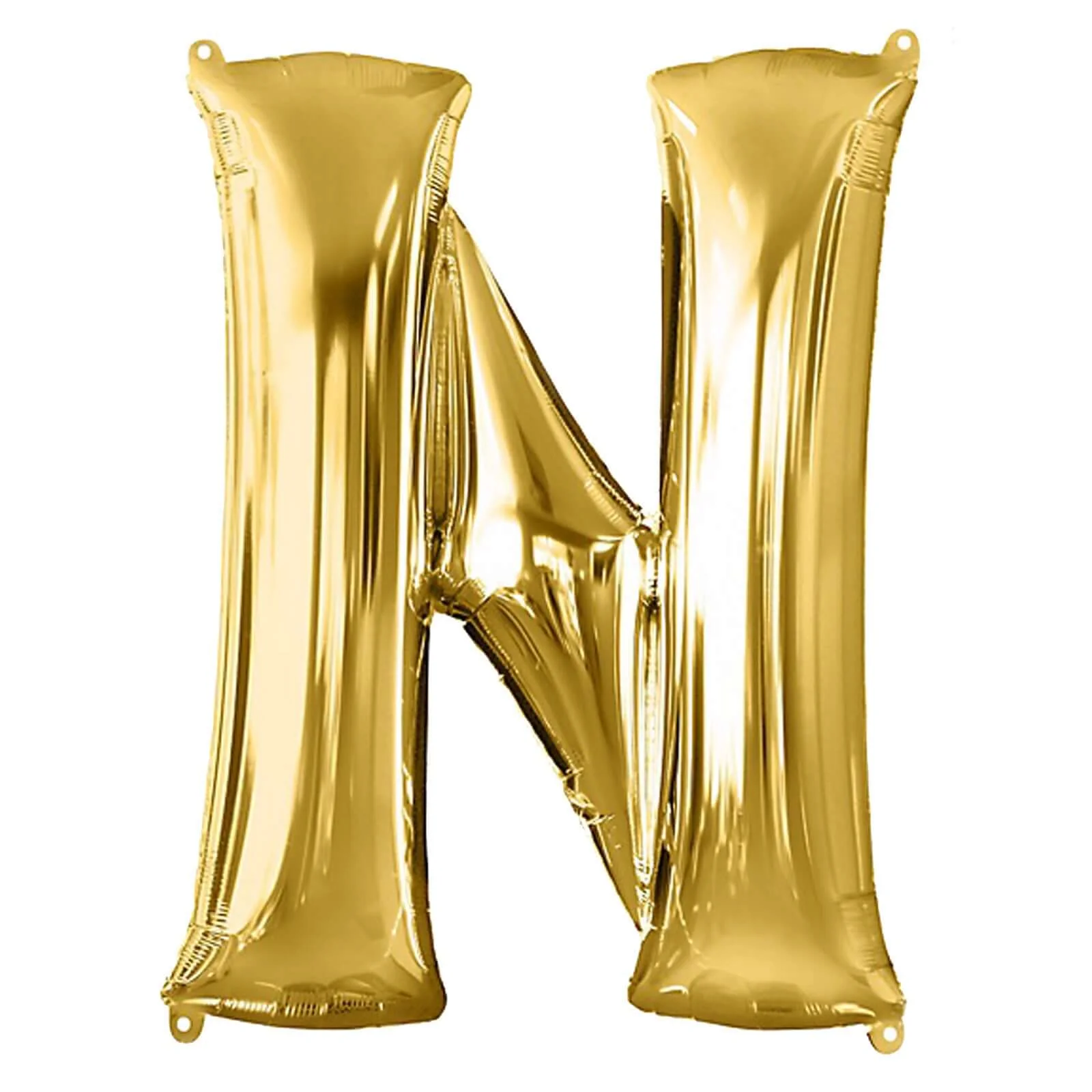 35" Gold Letter and Number Balloons, Shiny Metallic Mylar Foil Helium Air Balloons - Image 18