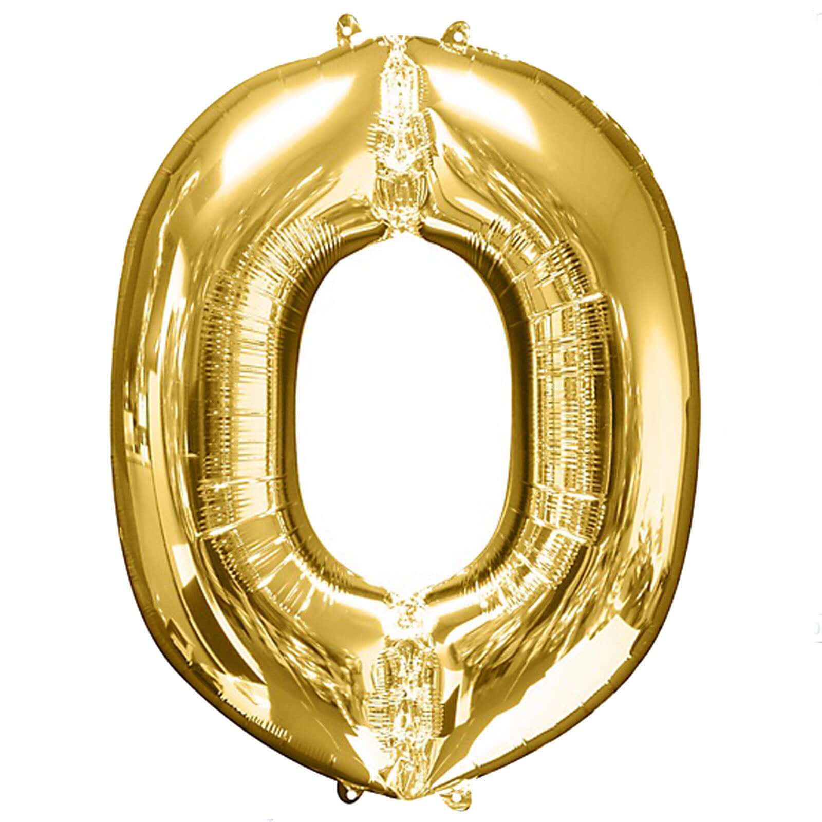 35" Gold Letter and Number Balloons, Shiny Metallic Mylar Foil Helium Air Balloons - Image 19