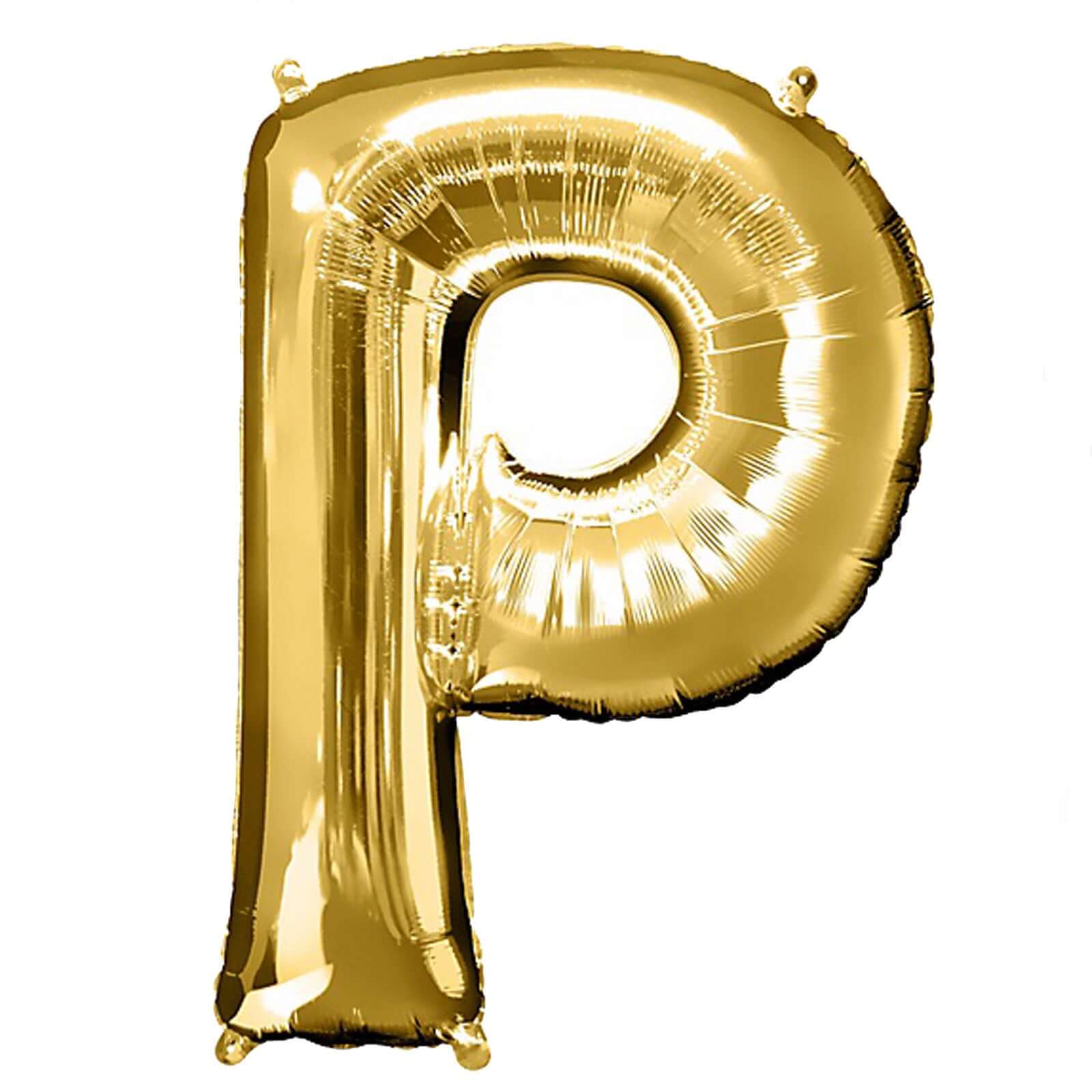 35" Gold Letter and Number Balloons, Shiny Metallic Mylar Foil Helium Air Balloons - Image 20