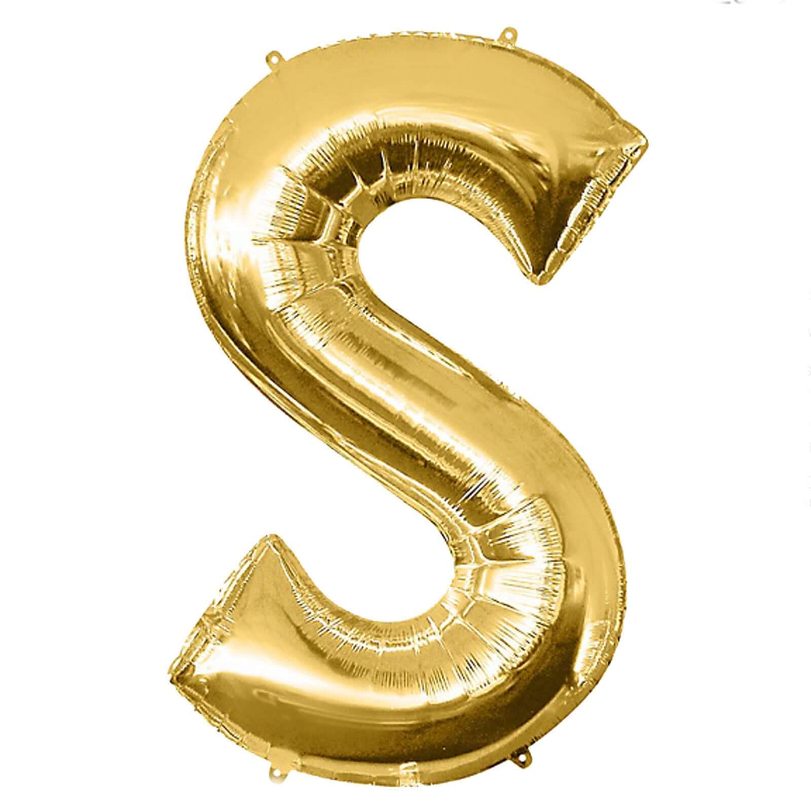 35" Gold Letter and Number Balloons, Shiny Metallic Mylar Foil Helium Air Balloons - Image 23