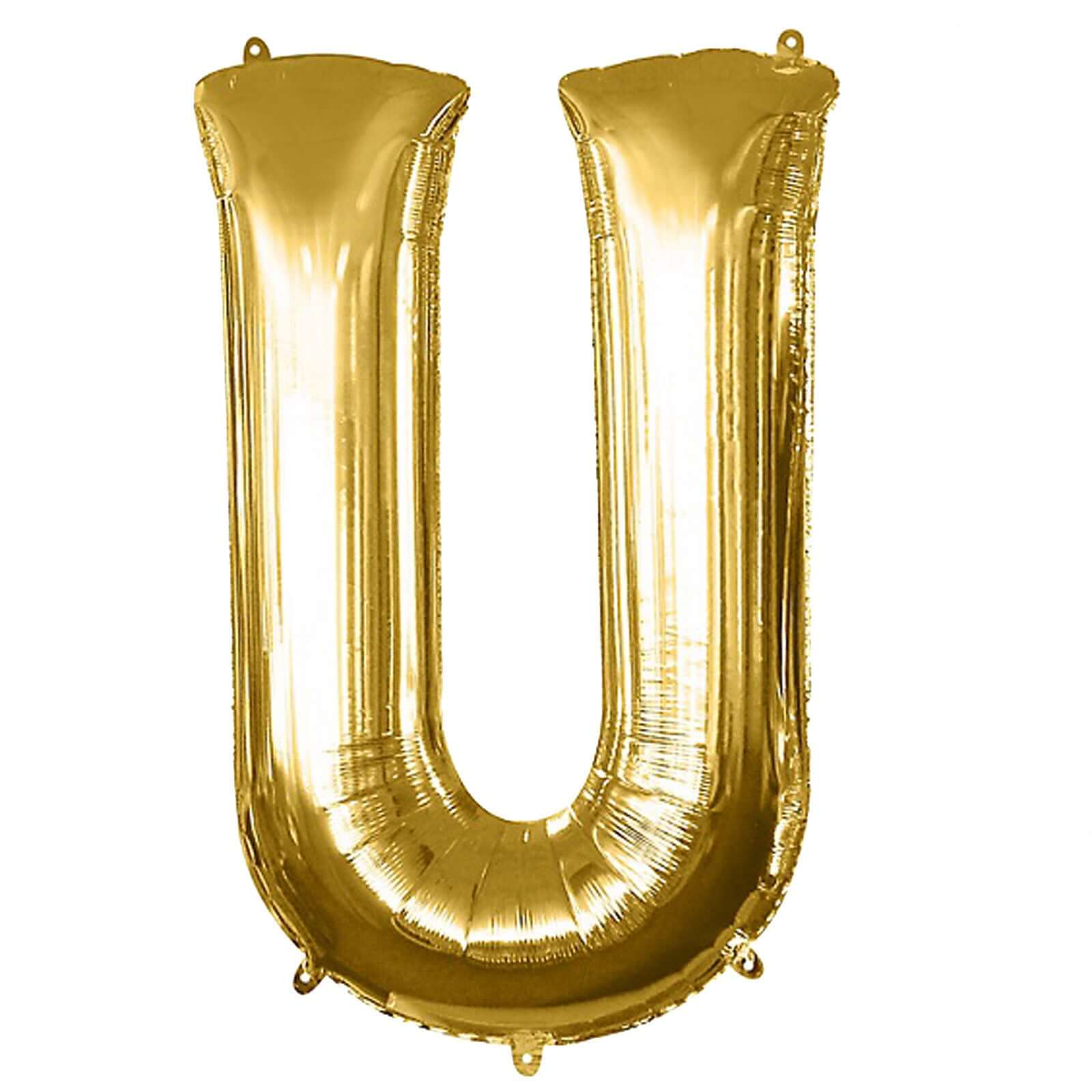 35" Gold Letter and Number Balloons, Shiny Metallic Mylar Foil Helium Air Balloons - Image 25
