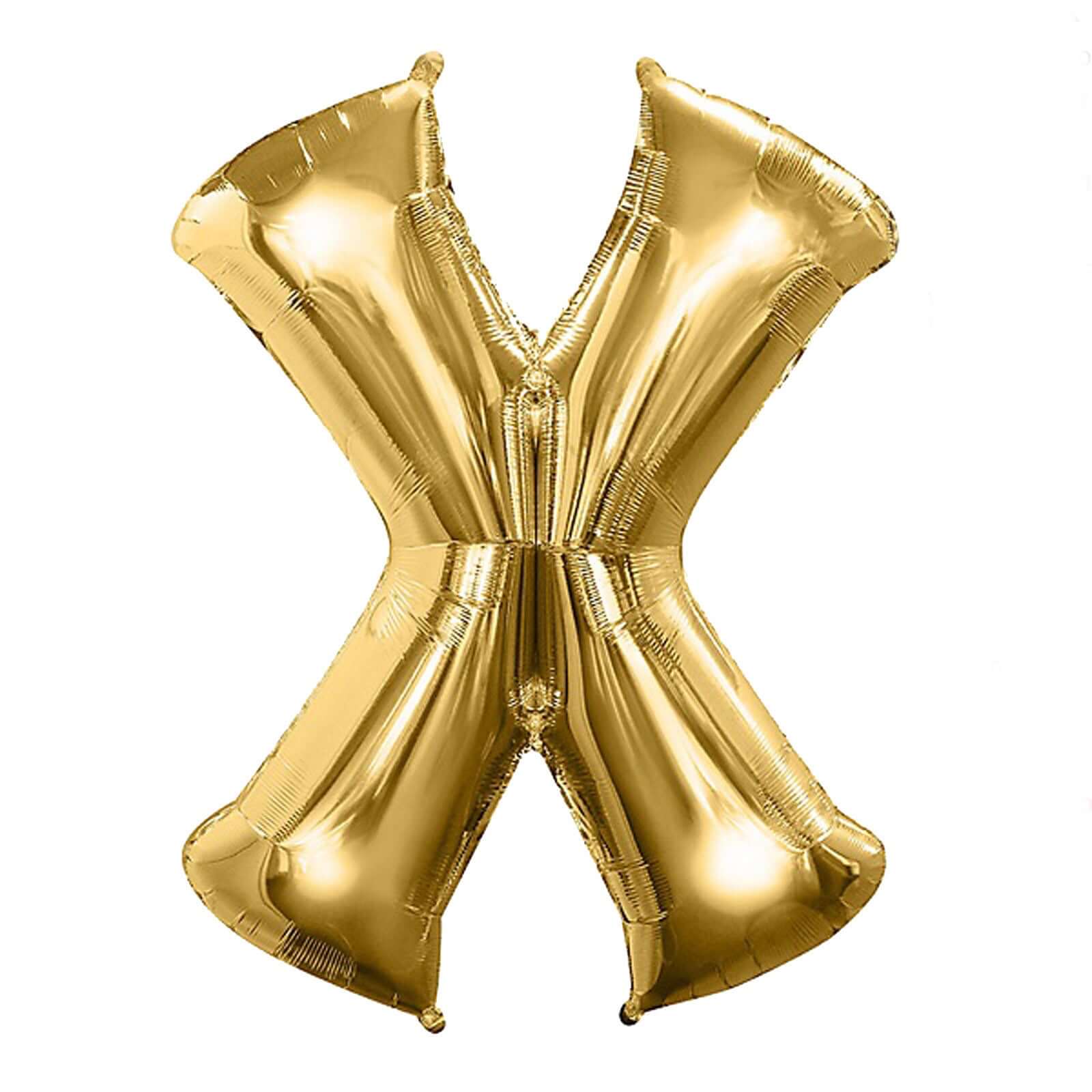 35" Gold Letter and Number Balloons, Shiny Metallic Mylar Foil Helium Air Balloons - Image 28