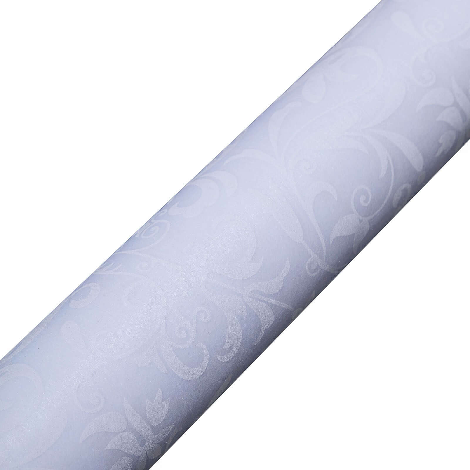 White Floral Lace Aisle Runner 36"x50ft - Image 3