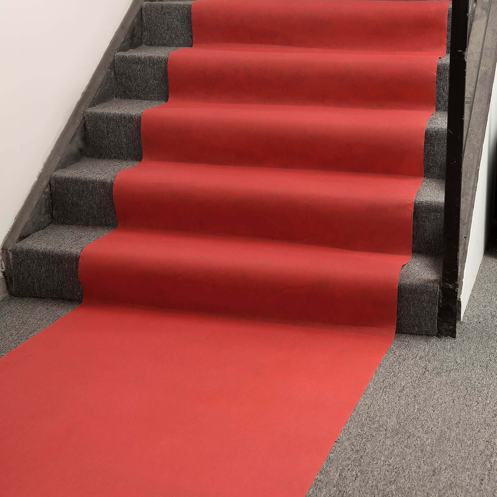 Hollywood Red Carpet Runner for Party, Red Rayon Wedding Aisle Runner 3ftx100ft - Image 7