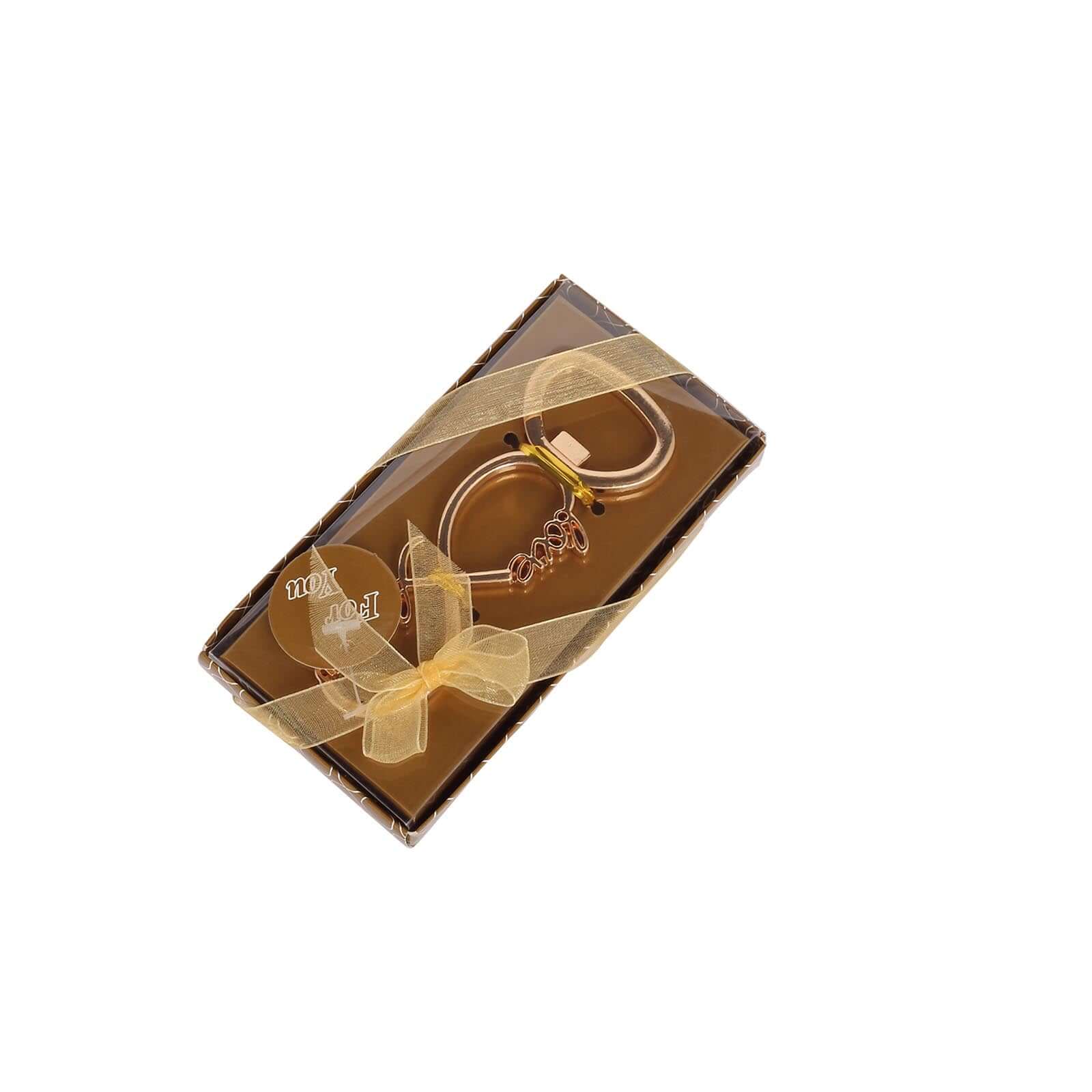 Gold Metal Infinity Sign "Love Forever" Bottle Opener Party Favors, Pre-Packed Wedding Souvenir Gift 4" - Image 11