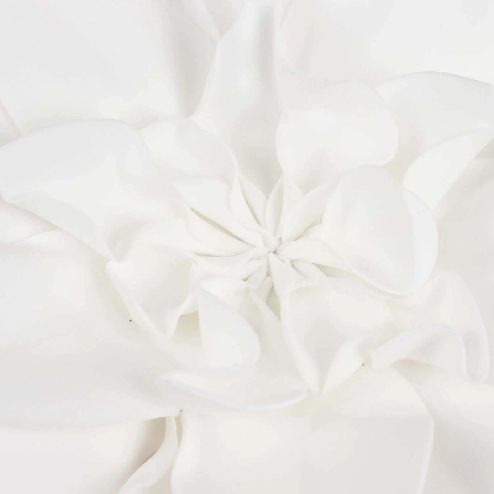 4 Pack White Real-Like Soft Foam Craft Daisy Flower Heads 16" - Image 5