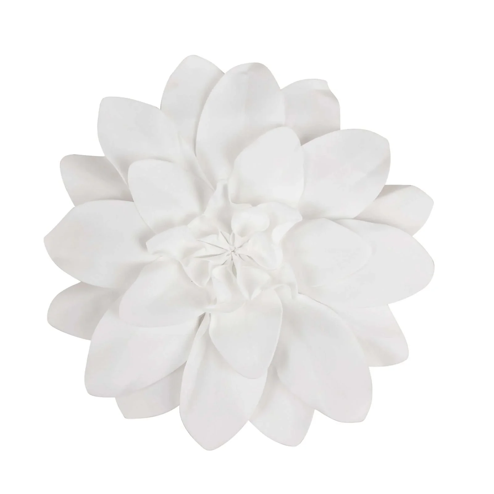 4 Pack White Real-Like Soft Foam Craft Daisy Flower Heads 16" - Image 7