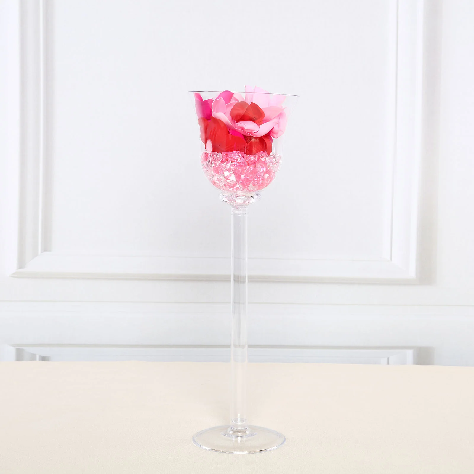 4 Pack Cup Flower Vase With Fillable Stem 18" - Image 6