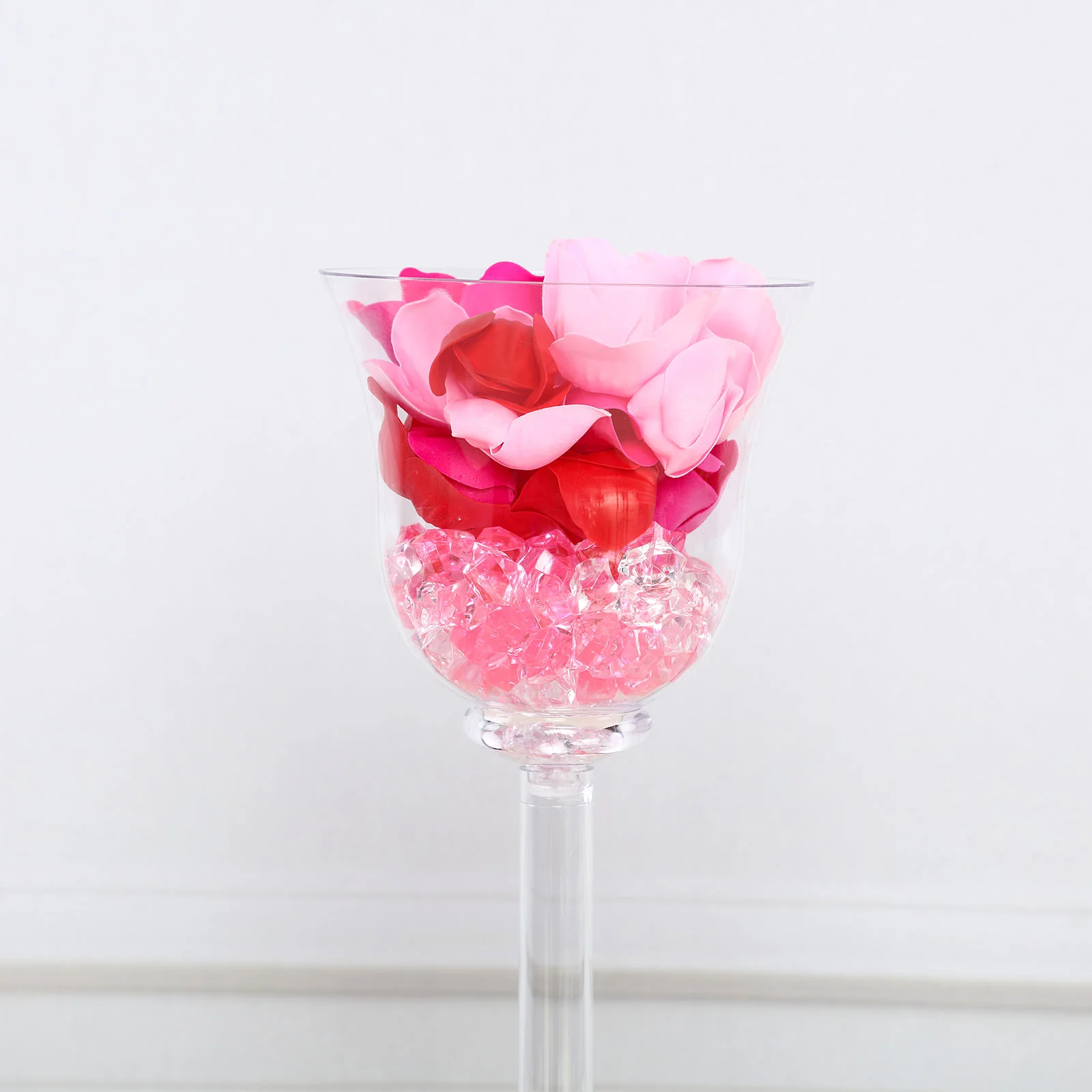 4 Pack Cup Flower Vase With Fillable Stem 18" - Image 7