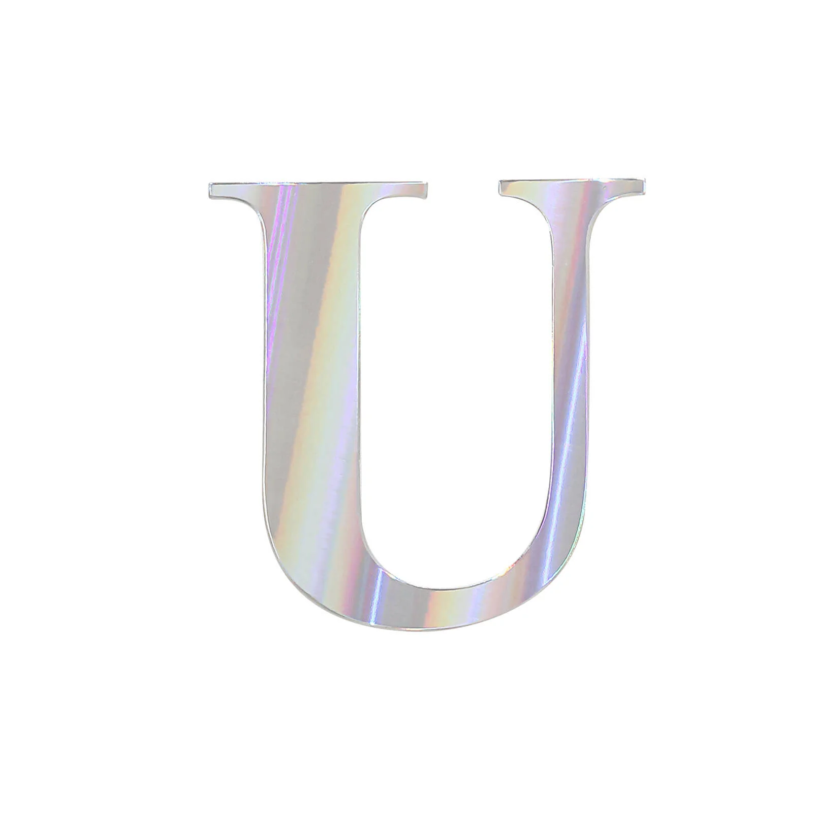 4 Pack Metallic Iridescent Alphabet and Number Stickers Banner, Customizable Stick on Letters & Numbers 5" - Image 33