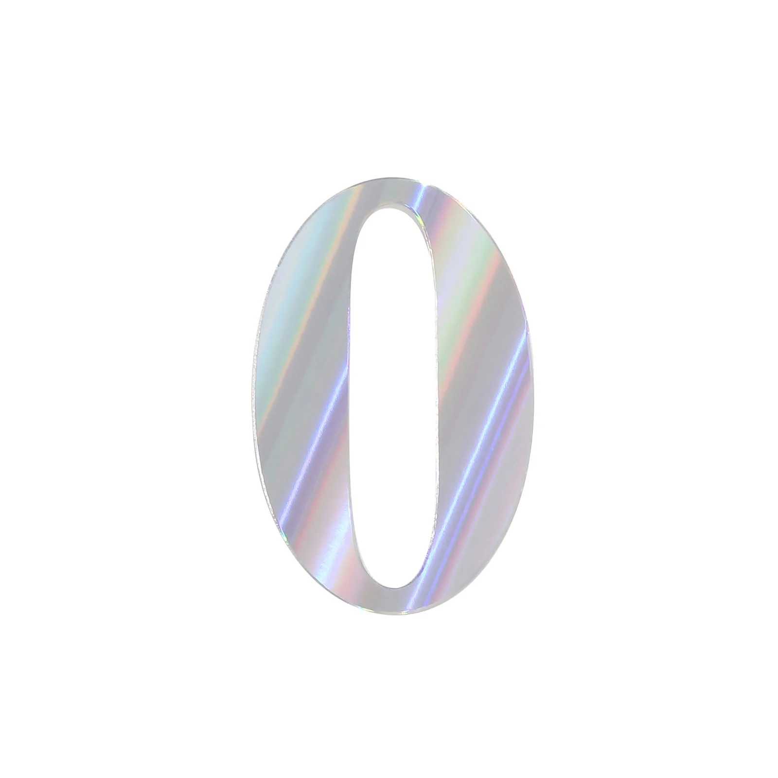 4 Pack Metallic Iridescent Alphabet and Number Stickers Banner, Customizable Stick on Letters & Numbers 5" - Image 39