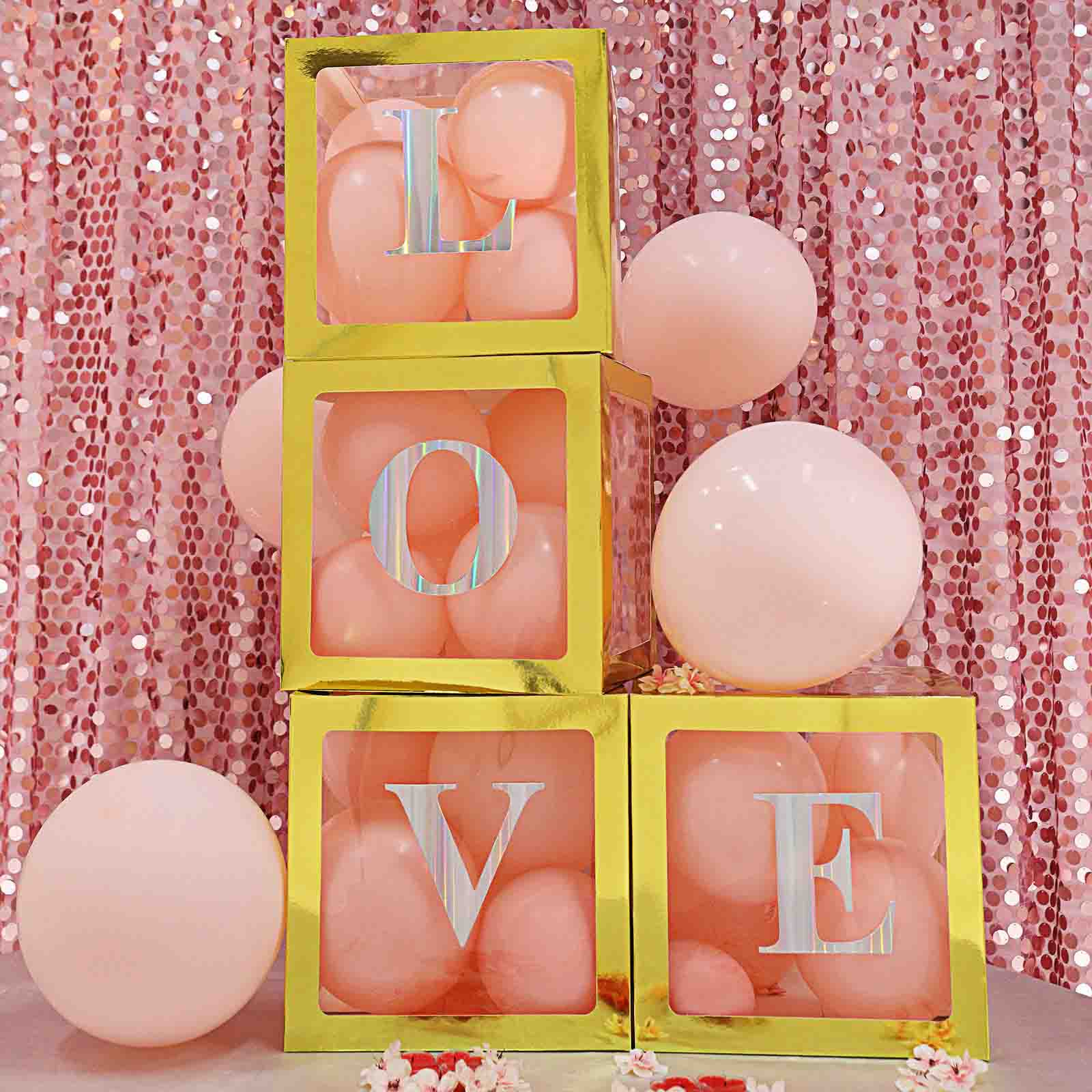 4 Pack Metallic Iridescent Alphabet and Number Stickers Banner, Customizable Stick on Letters & Numbers 5" - Image 61