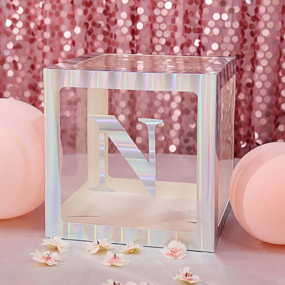 4 Pack Metallic Iridescent Alphabet and Number Stickers Banner, Customizable Stick on Letters & Numbers 5" - Image 86