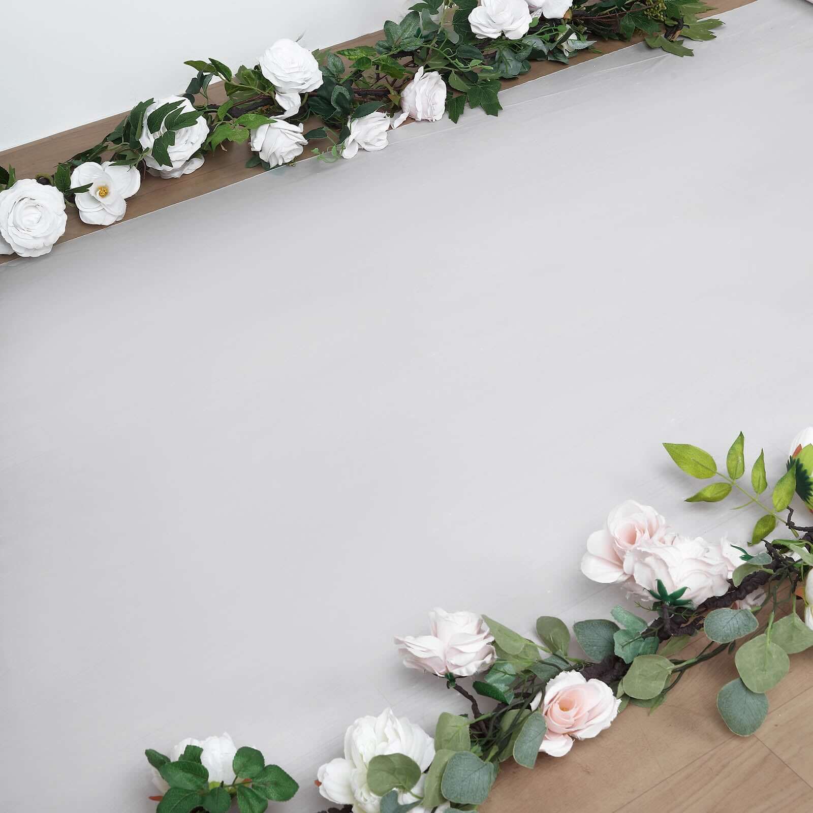 Elegant White PVC Aisle Runner for Stunning Wedding Decor - Image 5