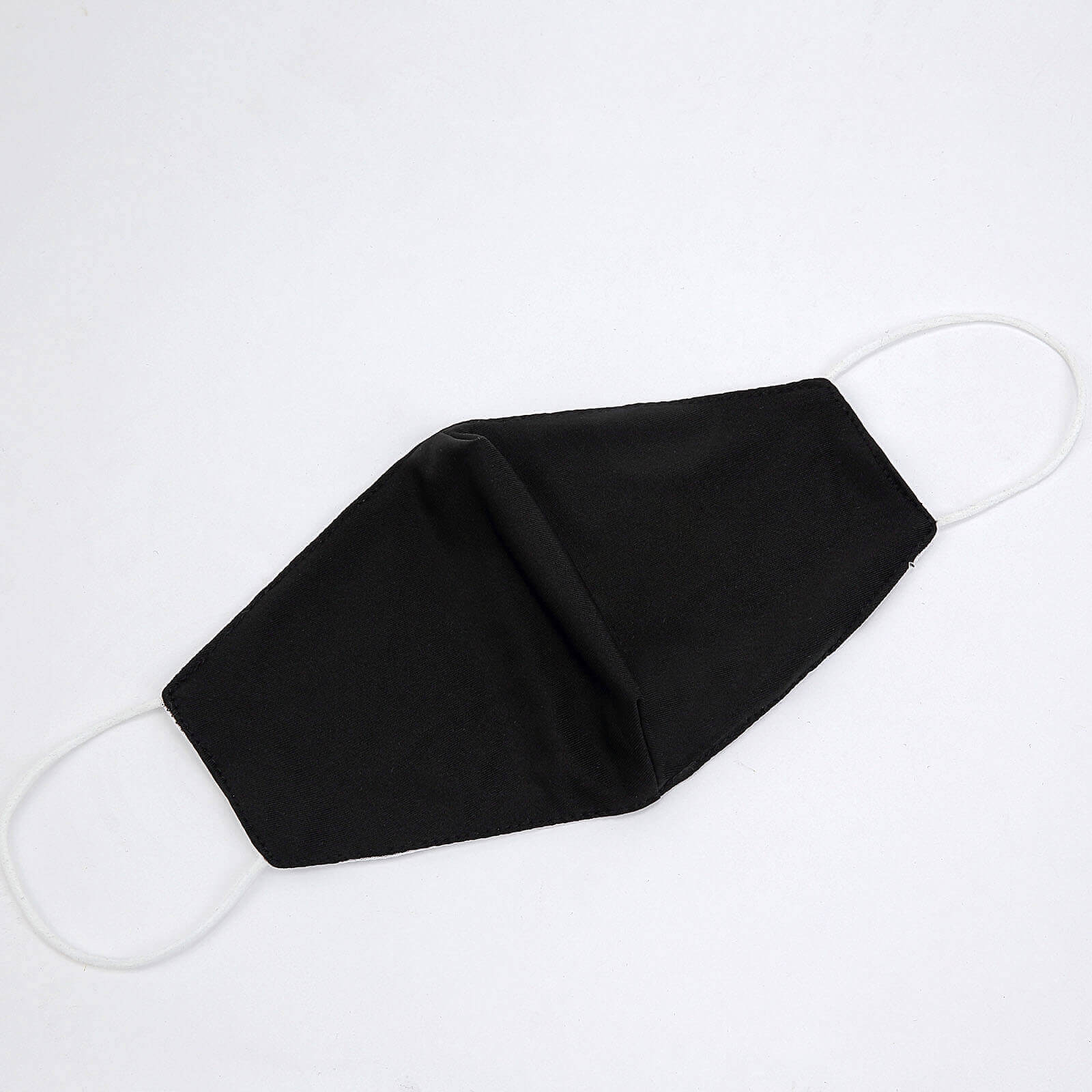 5 Pack Black Ultra Soft 100% Organic Cotton Face Masks, Reusable Fabric Masks With Soft Ear Loops 2 Ply - Image 16
