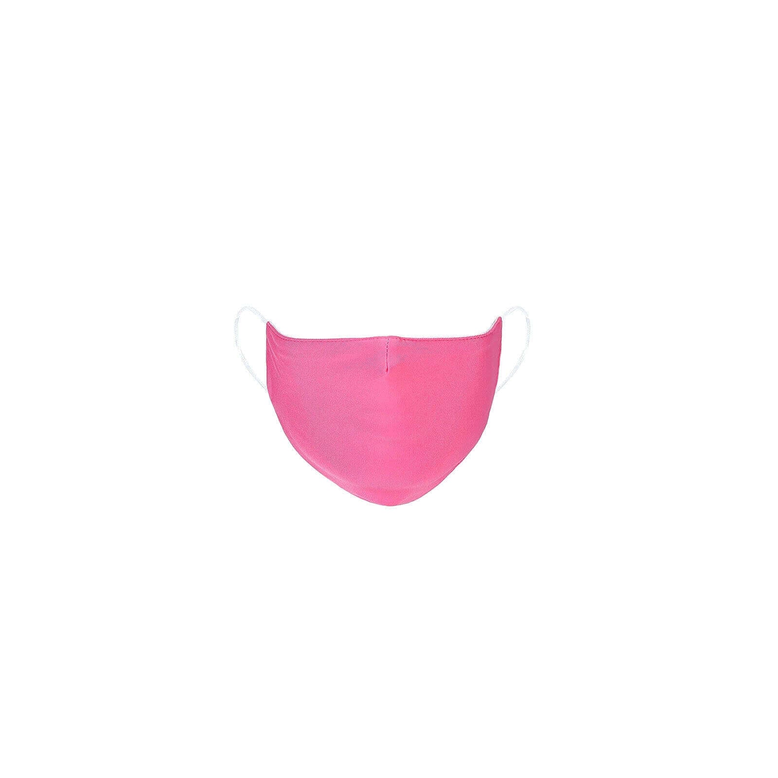 5 Pack Fuchsia Ultra Soft 100% Organic Cotton Face Masks, Reusable Fabric Masks With Soft Ear Loops 2 Ply - Image 14