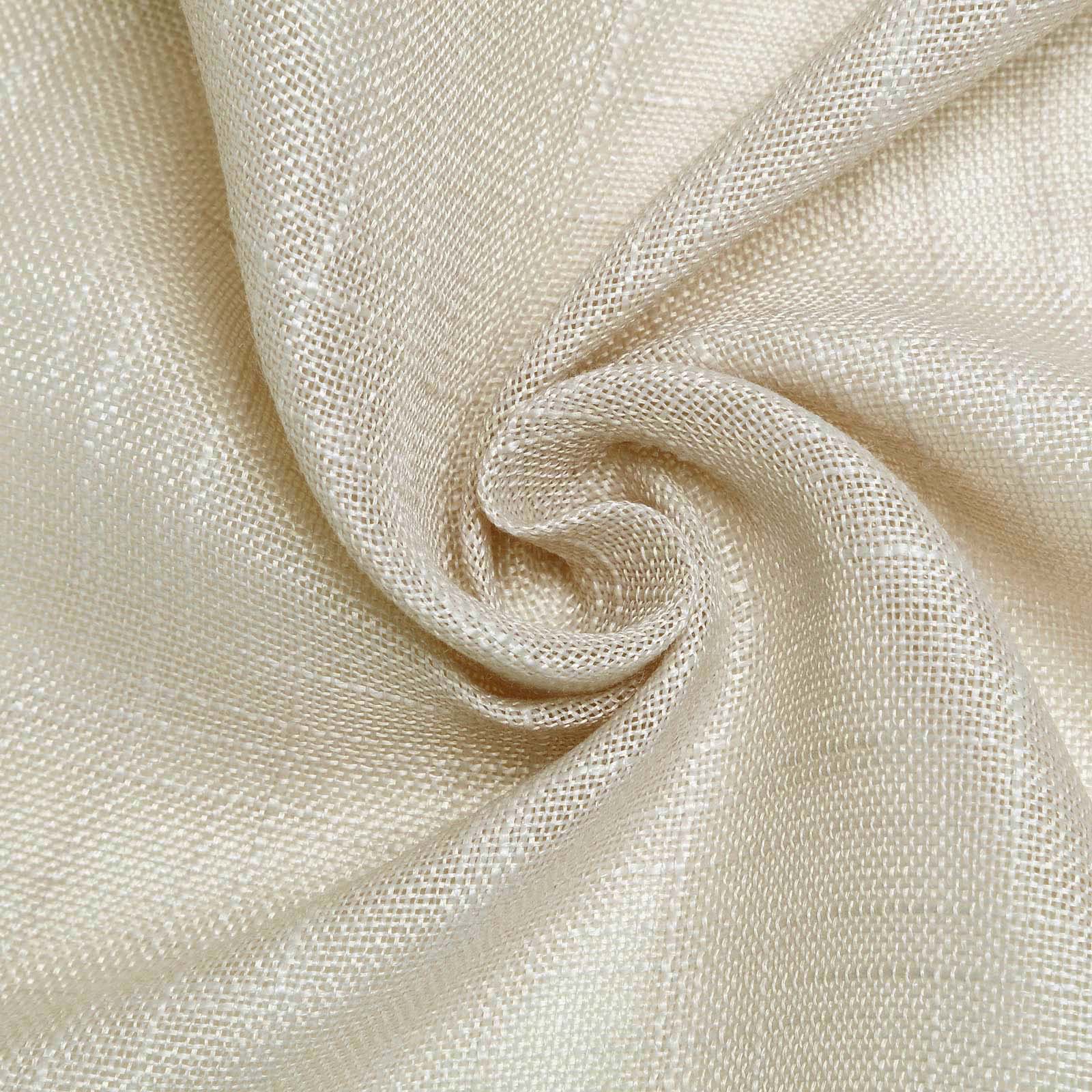5 Pack Faux Linen Napkins 20"x20" Beige - Slubby Textured & Wrinkle Resistant Dinner Napkins - Image 7