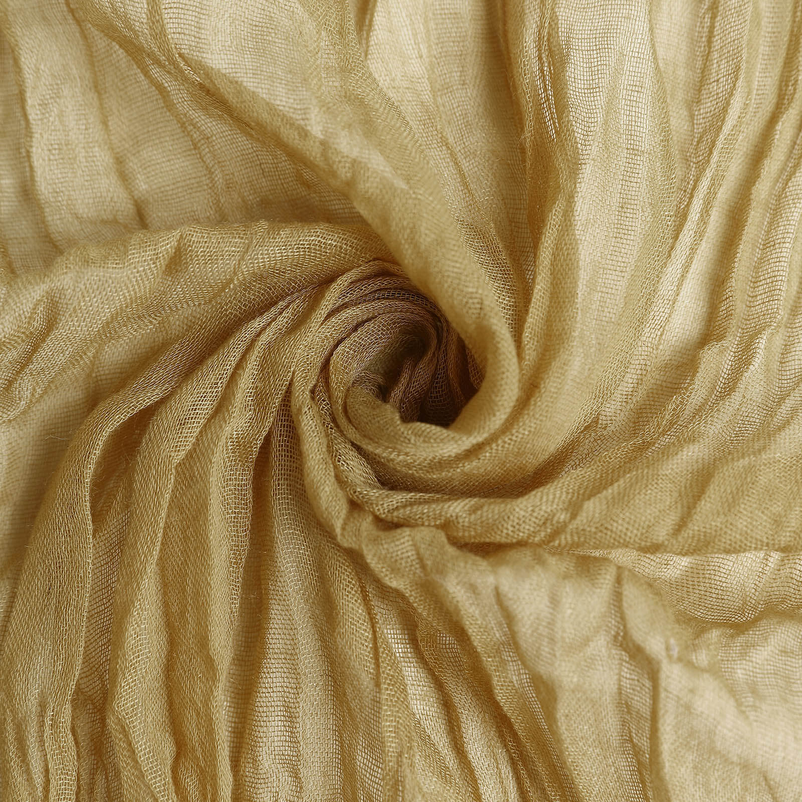 5 Pack Gauze Cheesecloth Napkins 24"x19" Gold - Reusable Cloth Napkins for Rustic Farmhouse Table Settings - Image 11