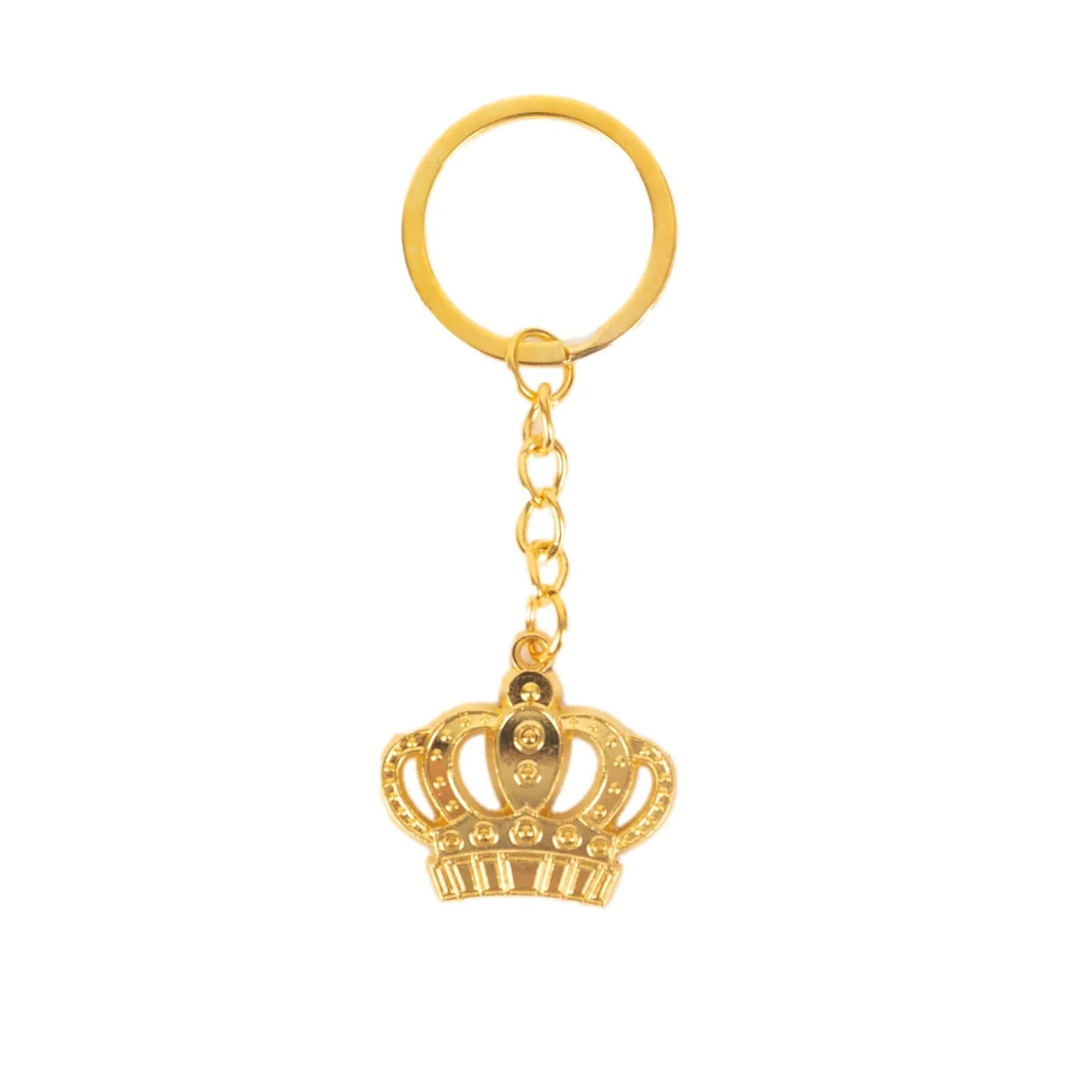 5 Pack Gold Metal Princess Crown Keychain Party Favor, Pre-Packed Wedding Bridal Shower Party Favor With Gift Box, Ribbon & Thank You Tag - 3" - Image 8