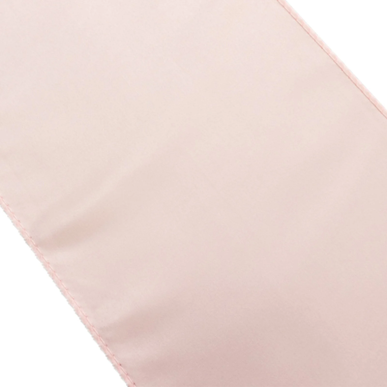 5 Pack Lamour Satin Chair Sashes 6"x106" Blush - Reusable Decorative Bows - Image 7
