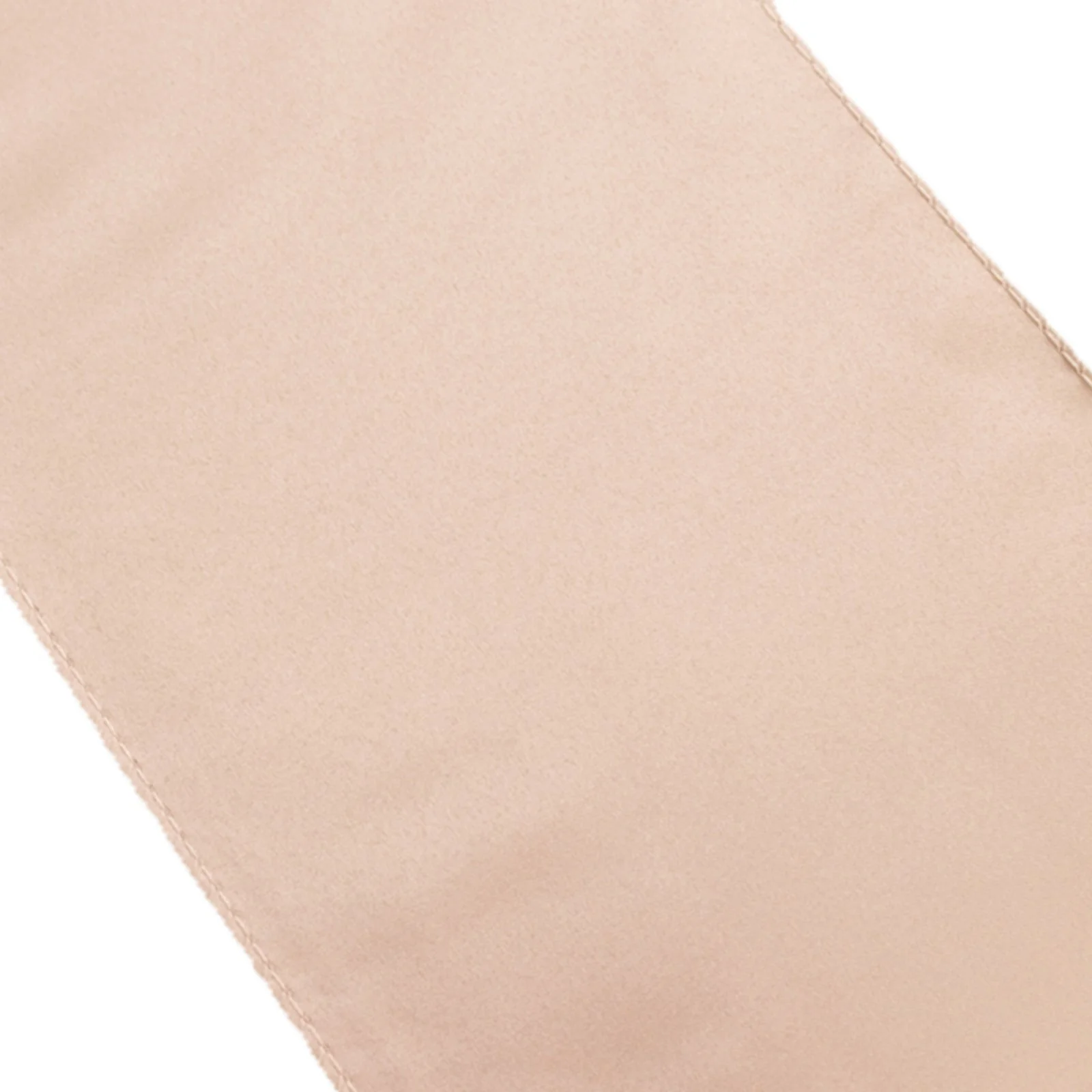 5 Pack Lamour Satin Chair Sashes 6"x106" Nude - Reusable Decorative Bows - Image 8