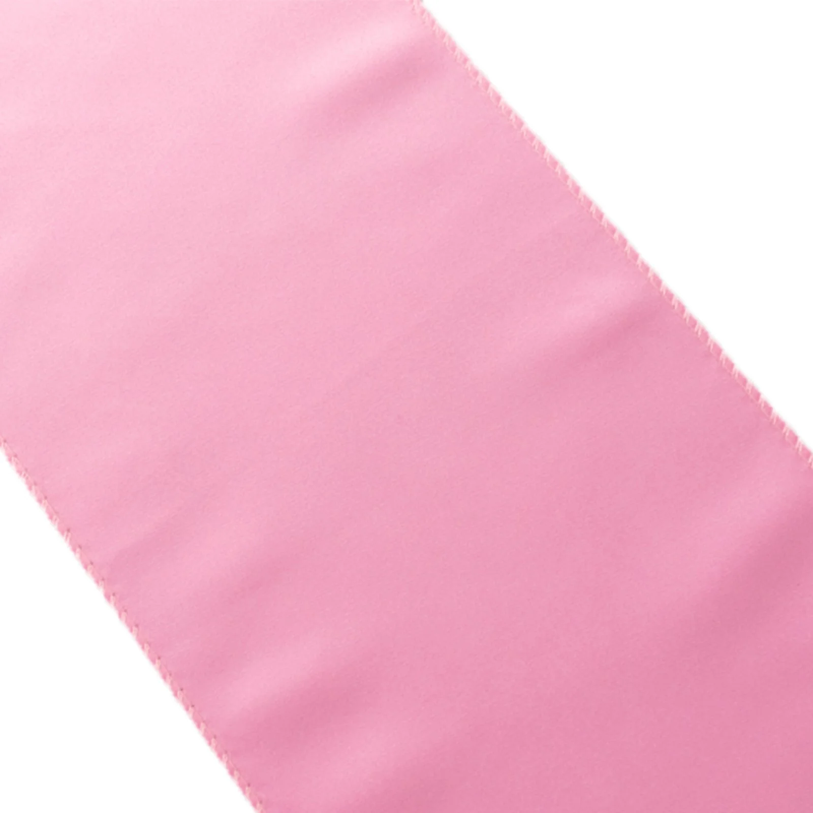5 Pack Lamour Satin Chair Sashes 6"x106" Pink - Reusable Decorative Bows - Image 8
