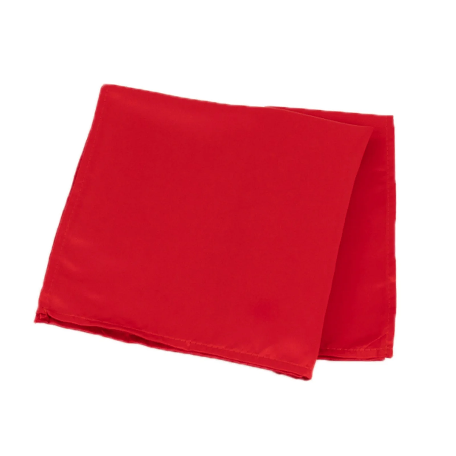 5 Pack Lamour Satin Napkins 20"x20" Red - Soft Matte Textured Dinner Napkins - Image 3