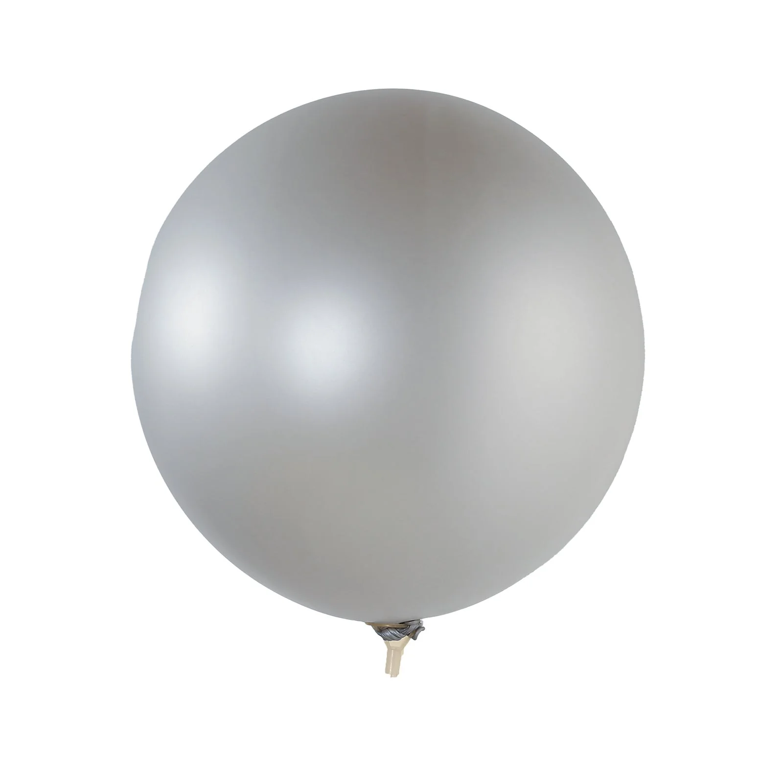 5 Pack Large Silver Biodegradable Balloons, Eco-friendly Thickened Extra Strong Latex Helium Party Balloons - 36" - Image 7