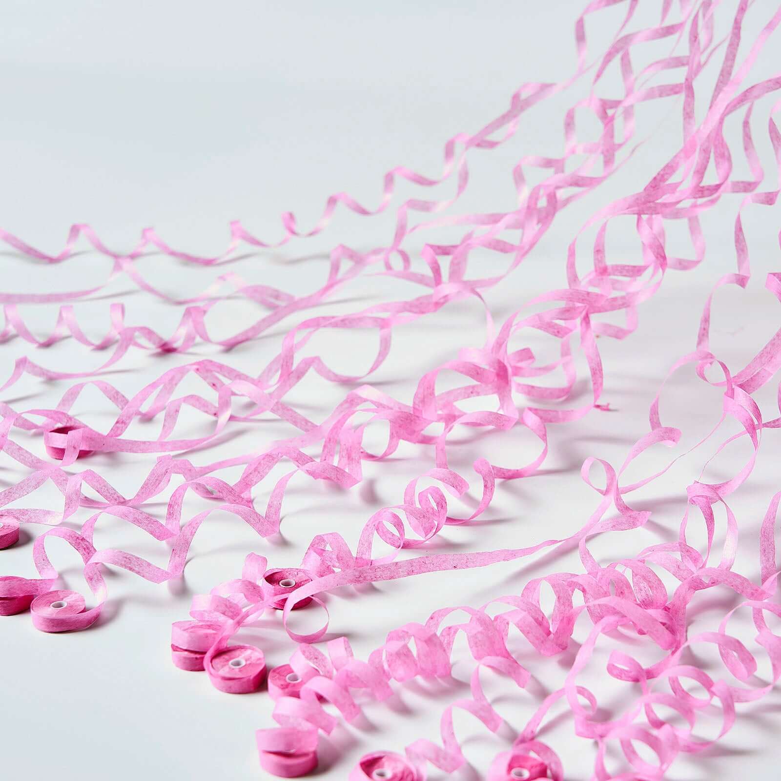 5 Pack Pink Handheld Surprise Paper Streamers, Confetti Popper for Gender Reveal - Image 12