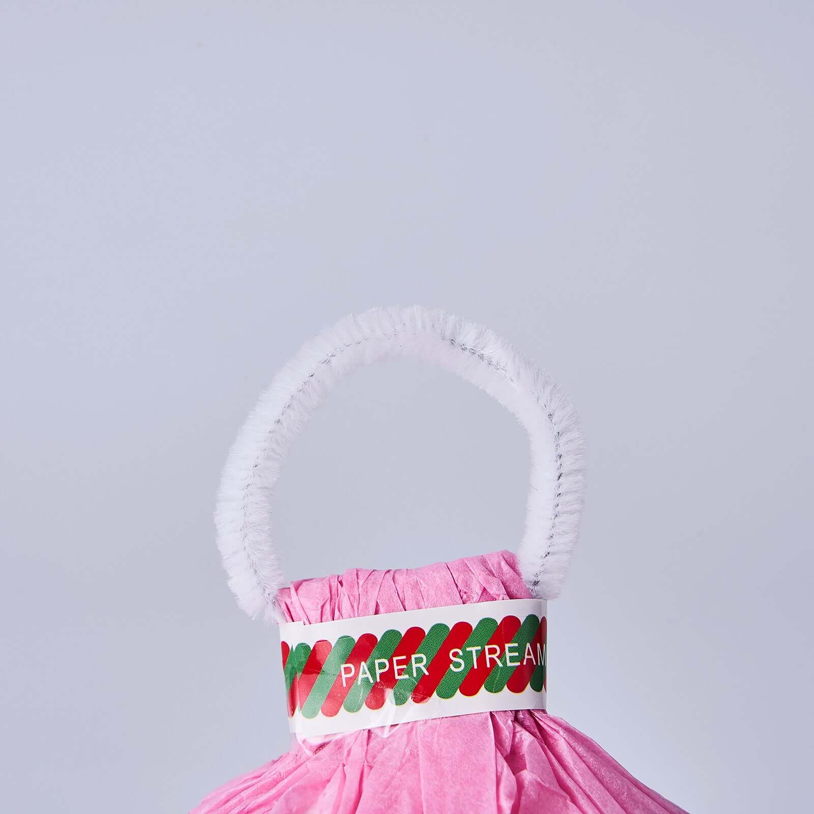 5 Pack Pink Handheld Surprise Paper Streamers, Confetti Popper for Gender Reveal - Image 13