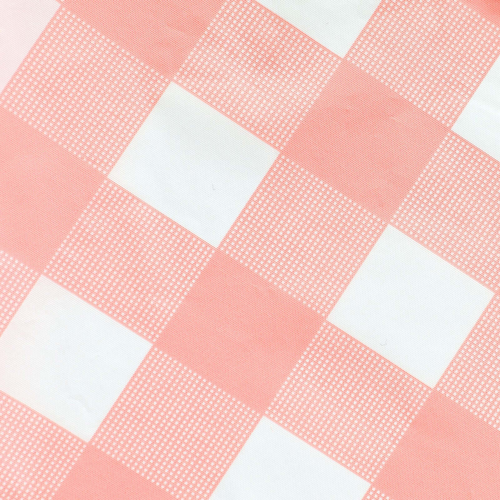 5-Pack Plastic Table Covers 54"x108" Pink Checkered Rectangle - PVC Waterproof Disposable Tablecloths - Image 13