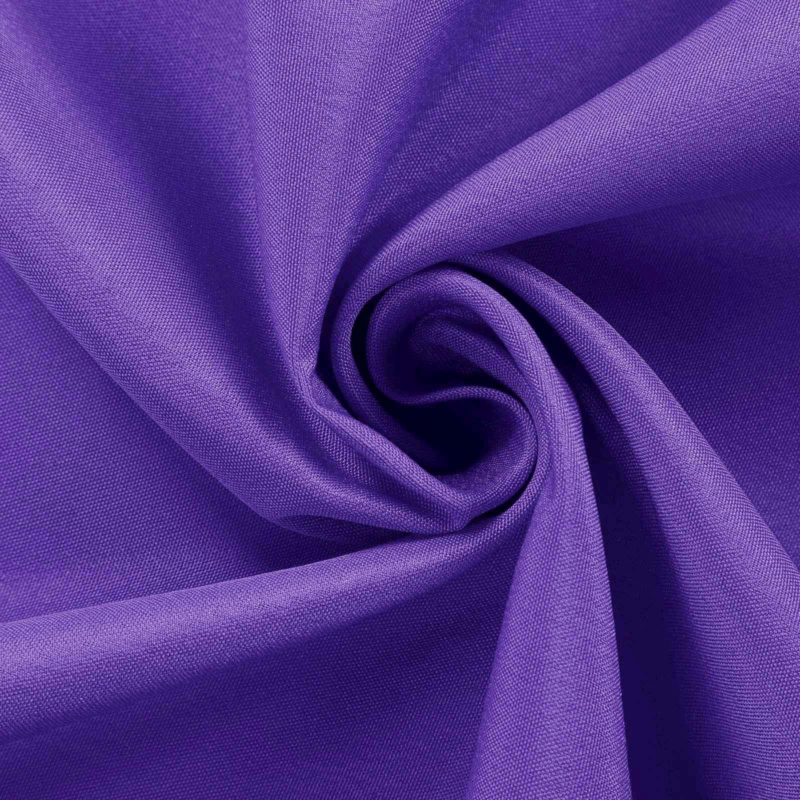 5 Pack Polyester Chair Sashes 6"x108" Purple - Image 7